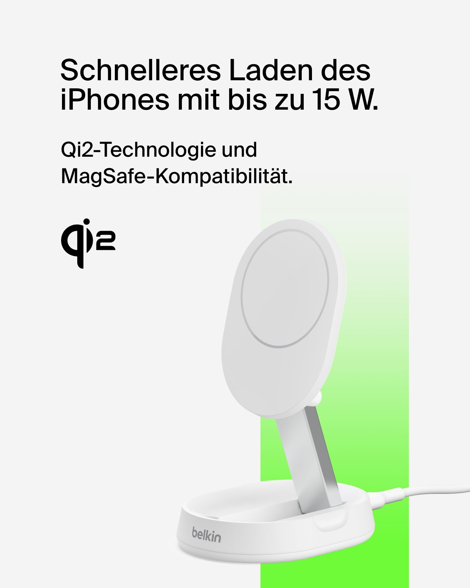 belkin-boostcharge-pro-qi2-induktive-ladestation-15w-faltbar-magsafe-kompatibel- image 2