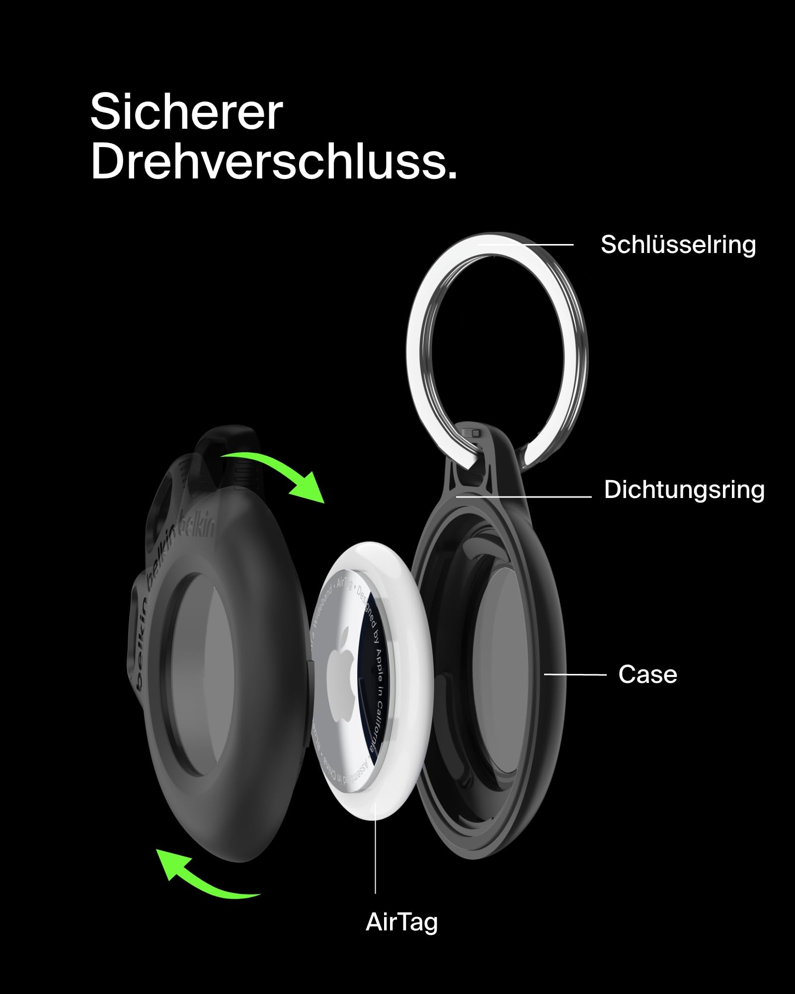 belkin-wasserfester-airtag-secure-holder-mit-schl-sselanh-nger-ipx8-1er-pack image 3