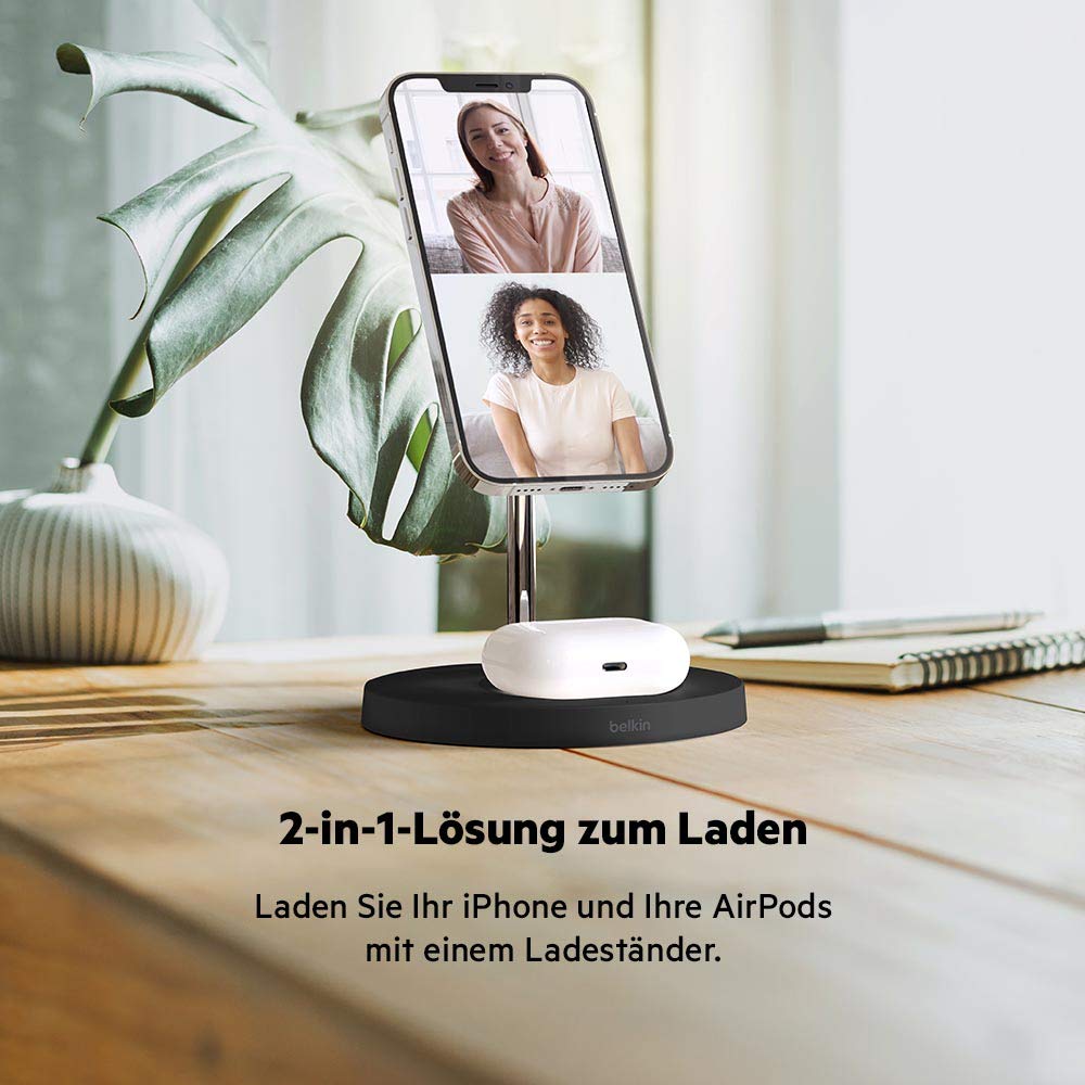 belkin-2-in-1-wireless-ladeger-t-mit-magsafe-wiz004-15-w-schnellladest-nder-f-r- image 4