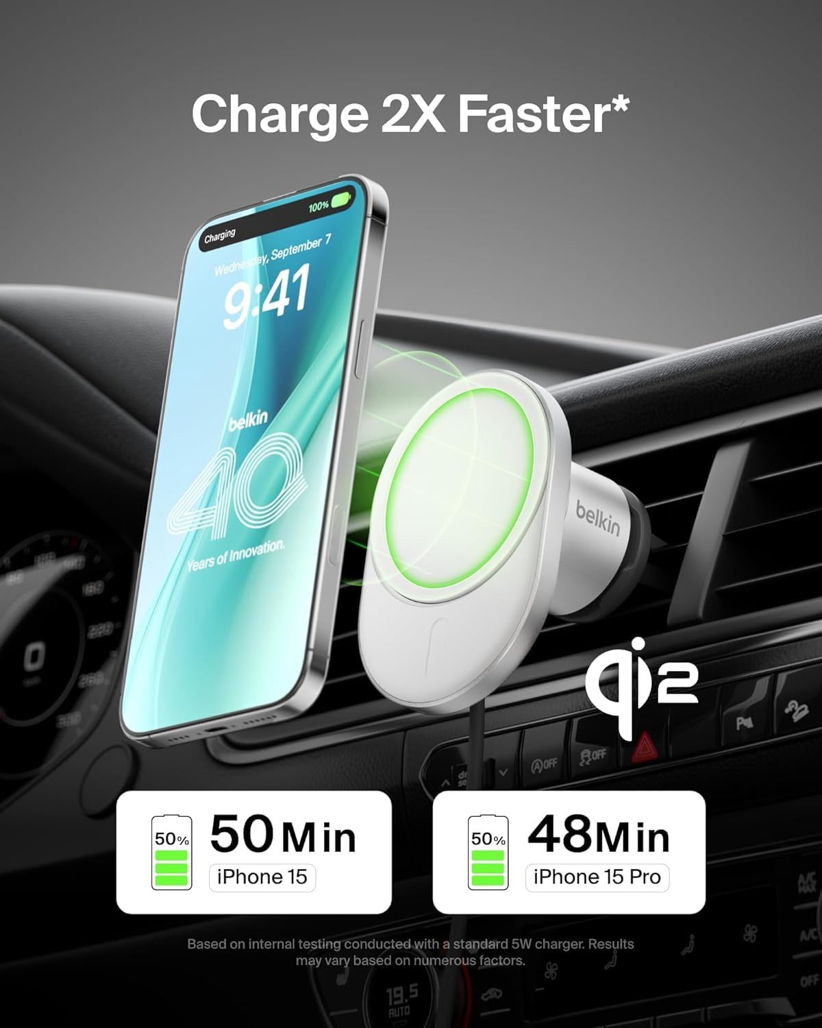 belkin-boostcharge-pro-magnetisches-kabelloses-kfz-ladeger-t-mit-qi2-15-w-magsaf image 6