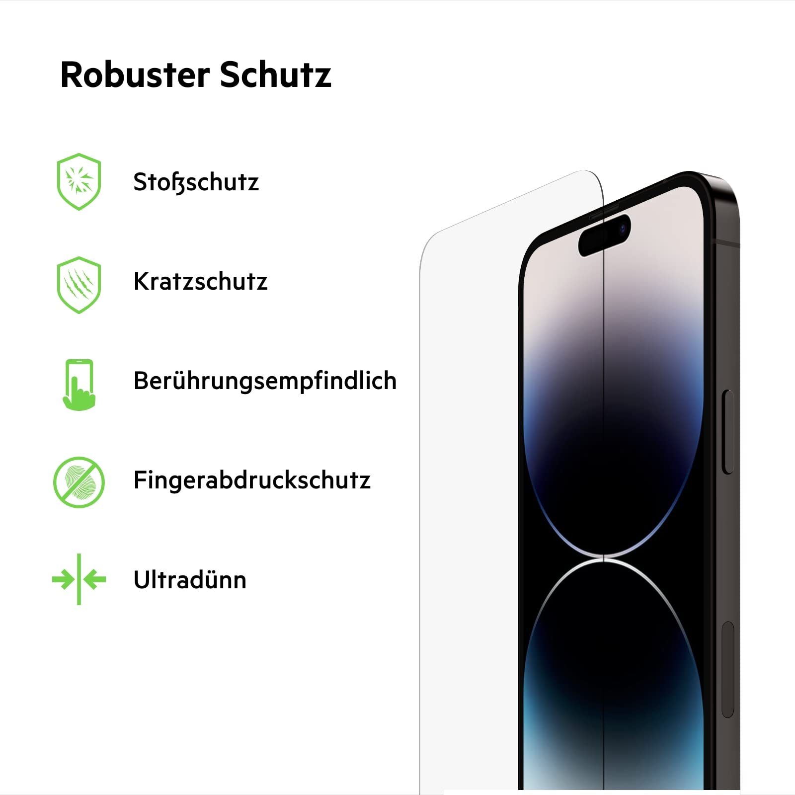 belkin-temperedglass-displayschutz-f-r-iphone-14-pro-max-9h-hartglas-antimikrobi image 2