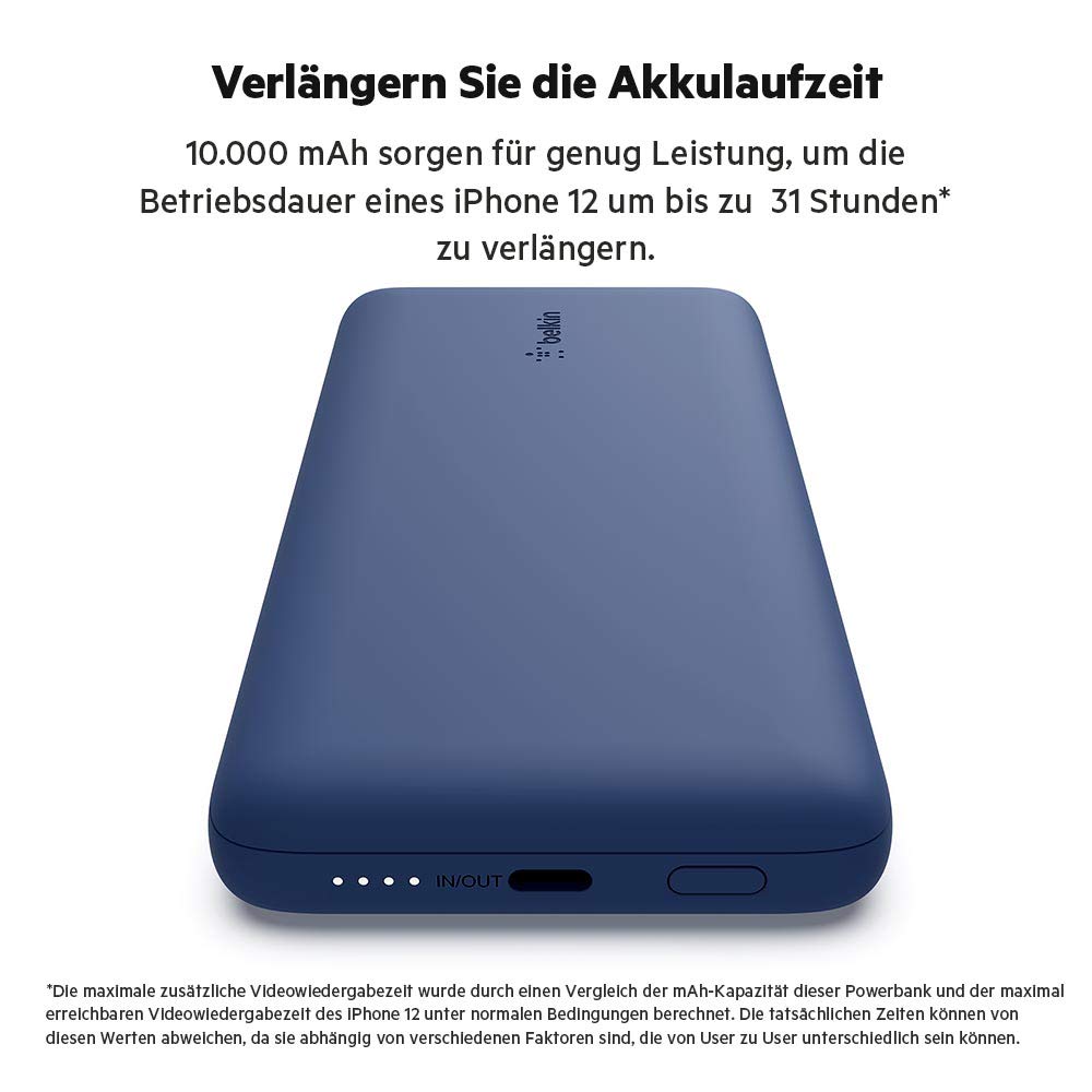 belkin-boostcharge-plus-10k-powerbank-10-000-mah-mit-integriertem-lightning-kabe image 2
