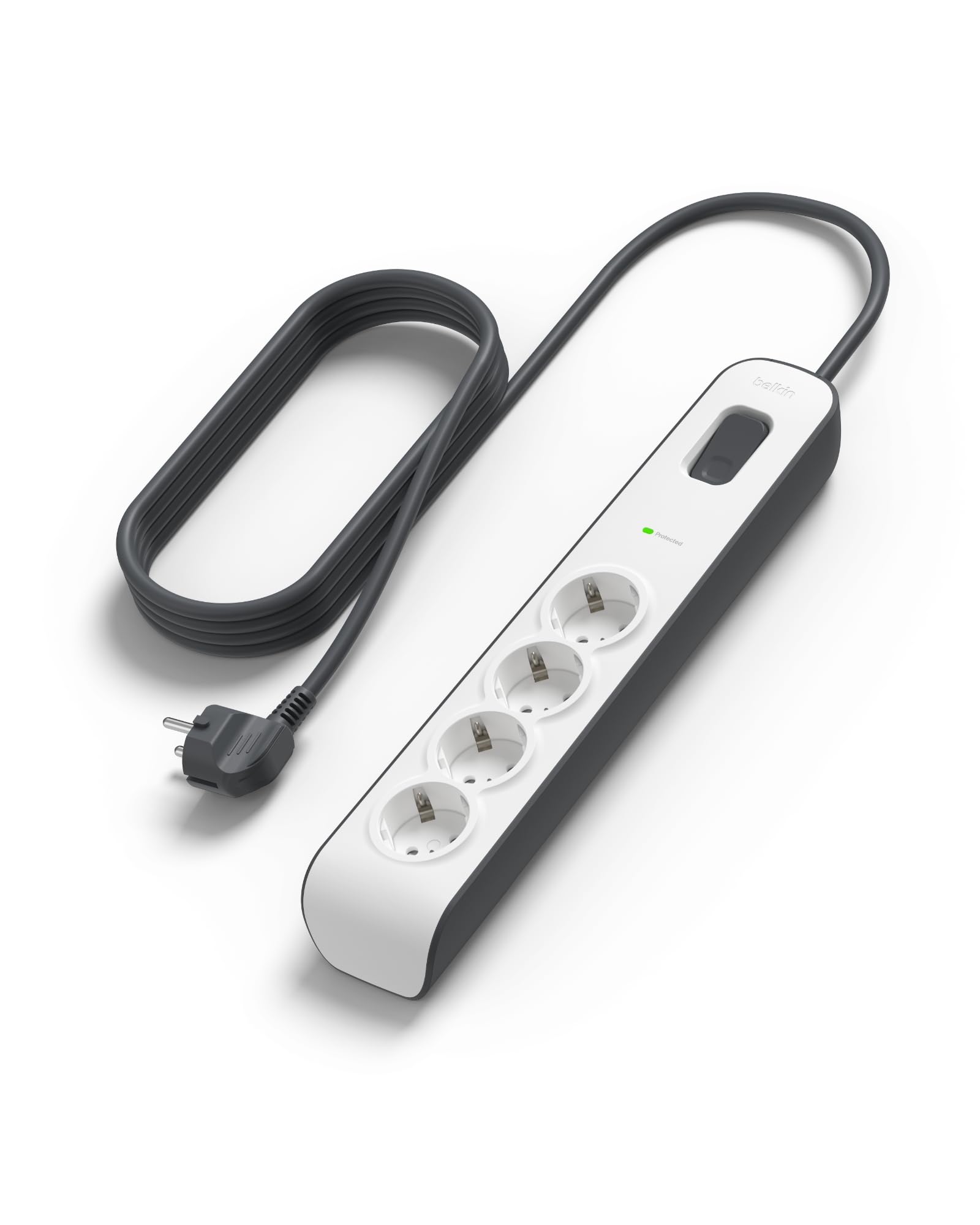 belkin-4-fach-steckdosenleiste-mit-berspannungsschutz-mehrfachsteckdose-525-joul image 1