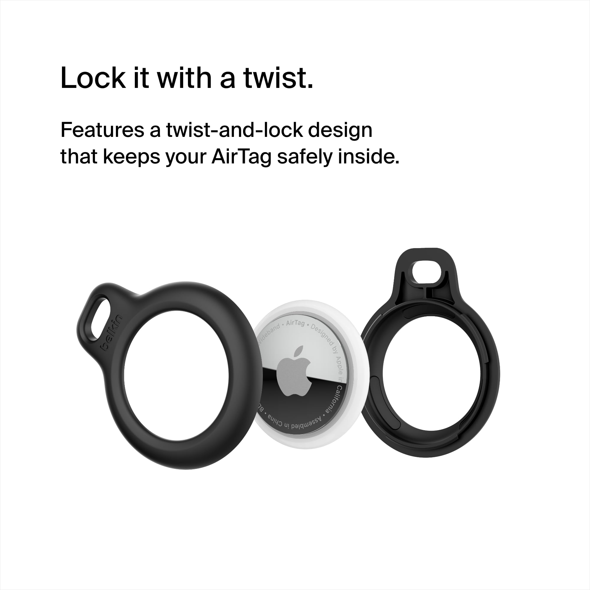 belkin-apple-airtag-secure-holder-mit-schl-sselring-und-drahtkabel-4er-pack-krat image 3