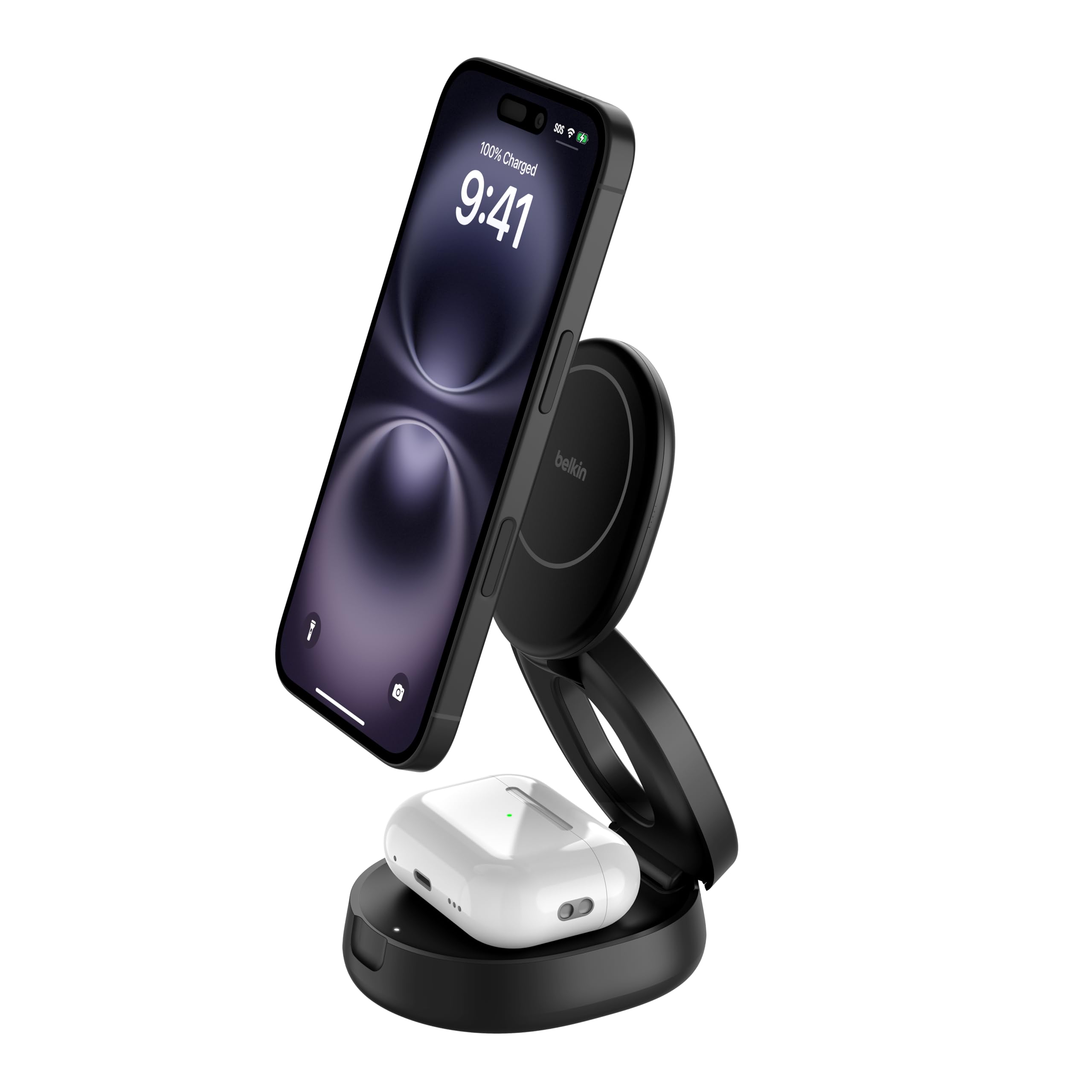belkin-boostcharge-2-in-1-induktive-ladestation-mit-qi2-15-w-magsafe-kompatibles image 4