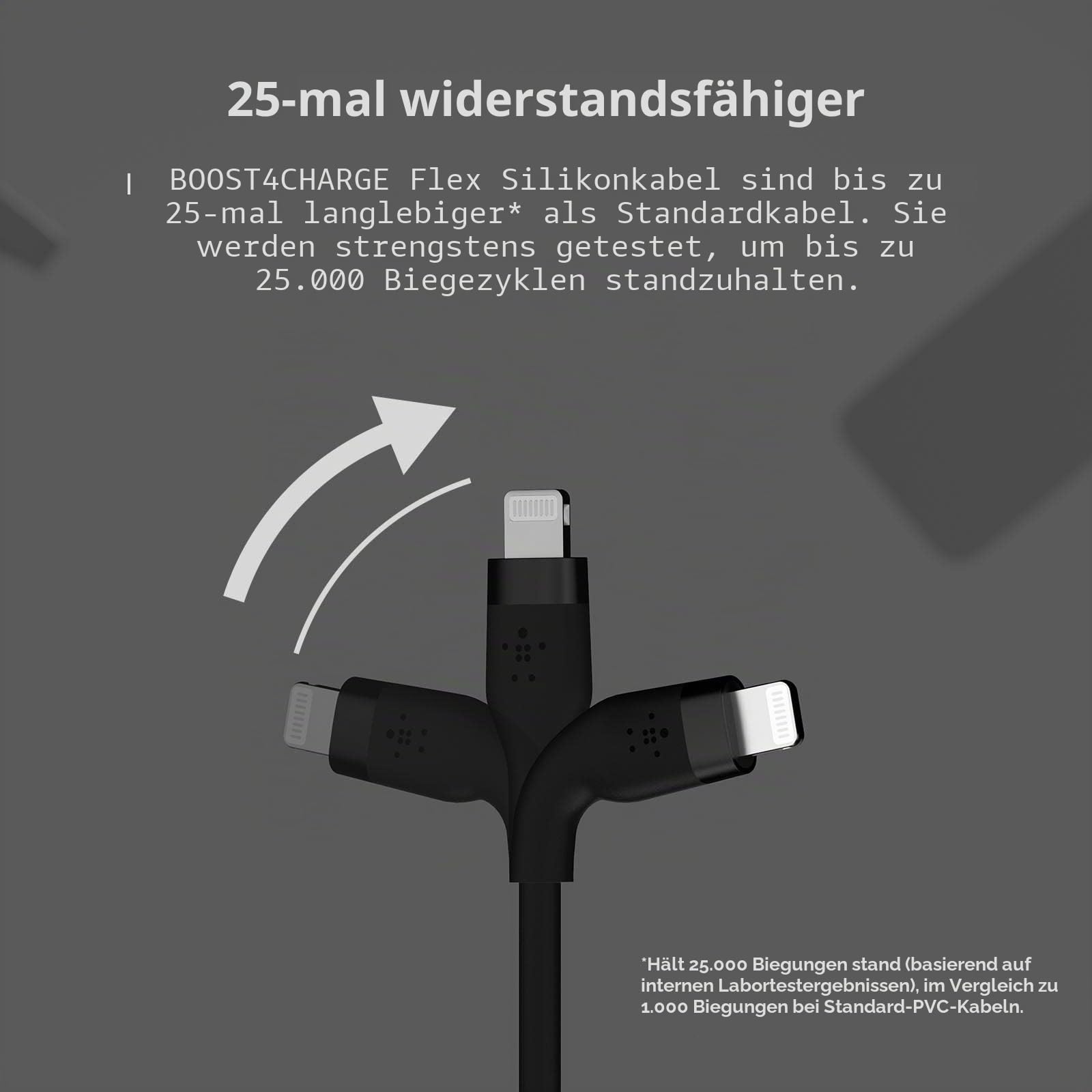 belkin-boostcharge-flex-usb-c-auf-lightning-kabel-3-m-mfi-zertifiziert-20-w-usb- image 3