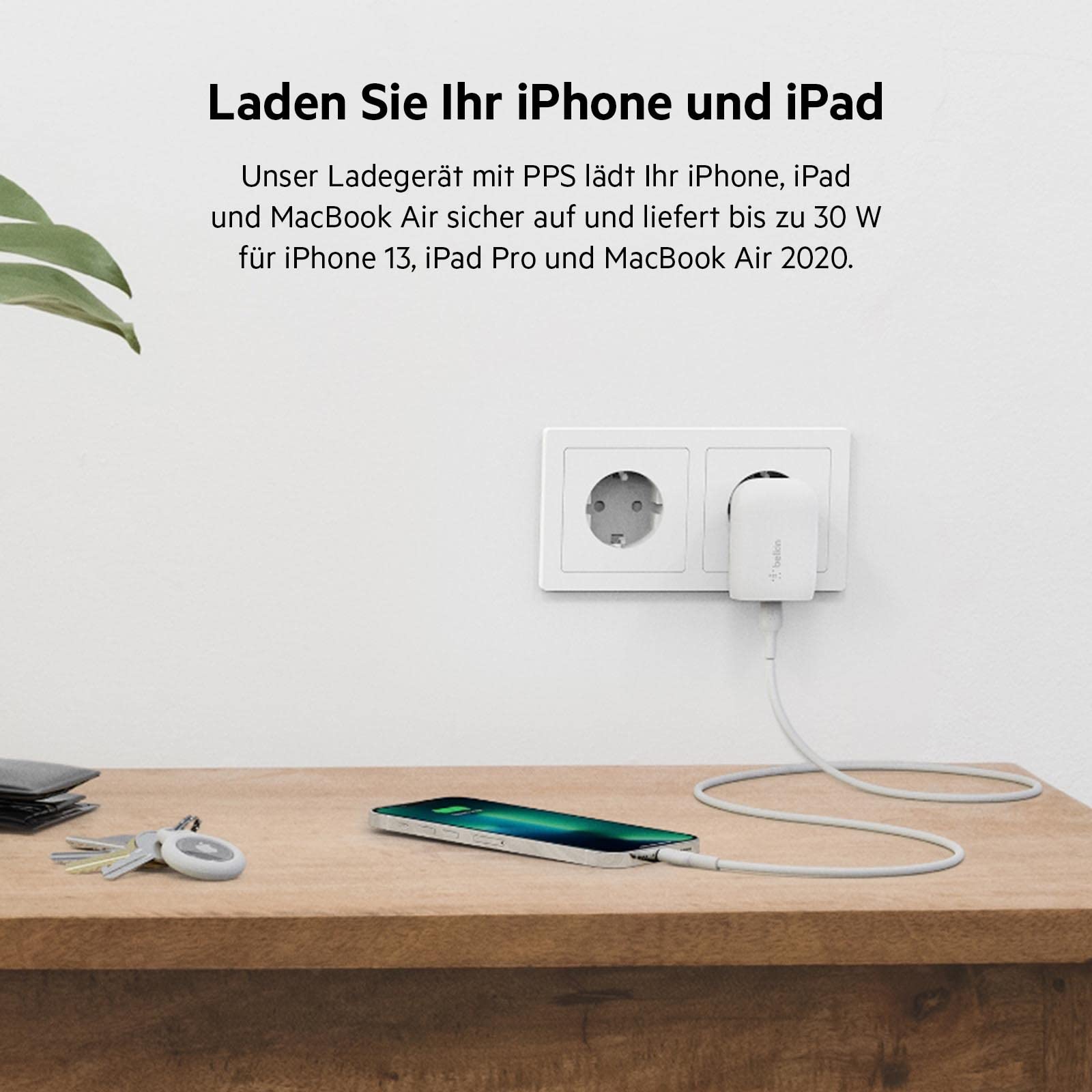 belkin-30w-usb-c-ladeger-t-mit-usb-c-kabel-pd-3-0-pps-usb-if-zertifiziert-f-r-ip image 7