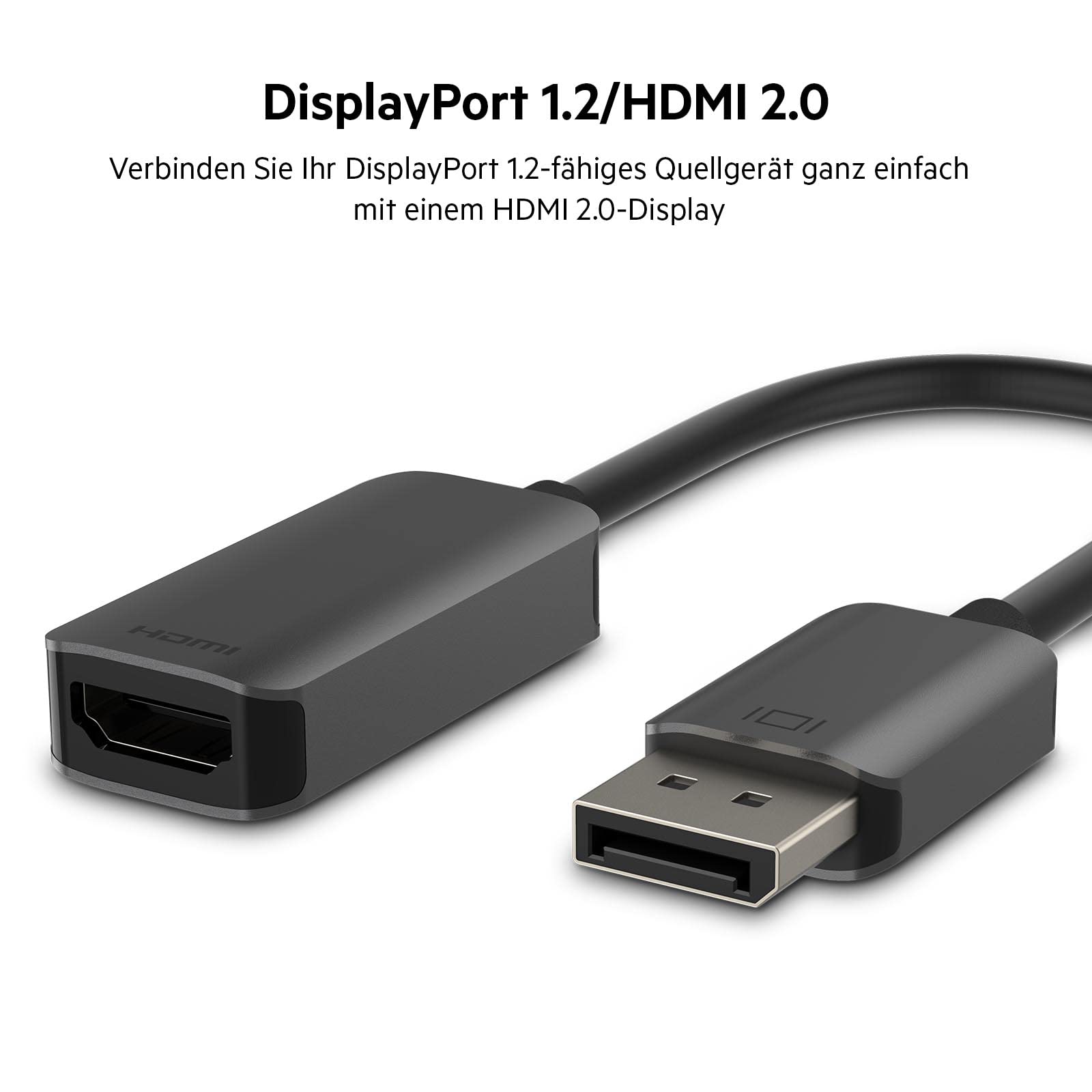 belkin-avc011-displayport-auf-hdmi-adapter-unidirektionaler-dp-1-2-zu-hdmi-2-0-k image 6
