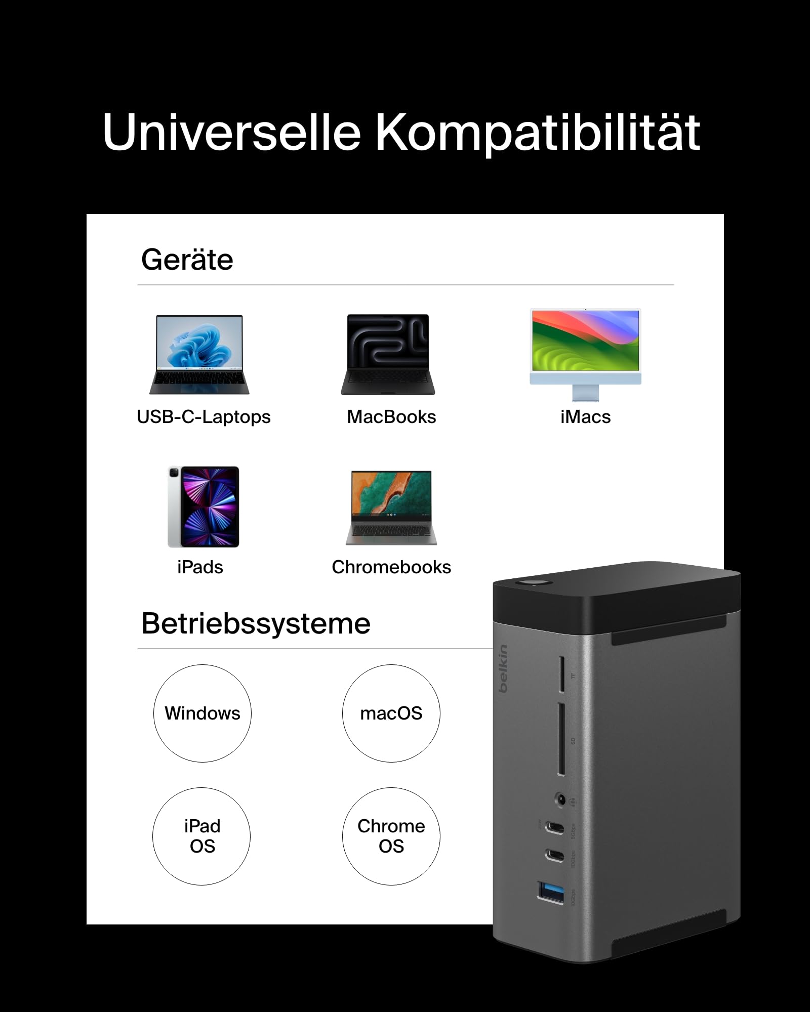 belkin-connect-usb-c-11-in-1-pro-gan-docking-station-150-w-usb-hub-mit-3-monitor image 5