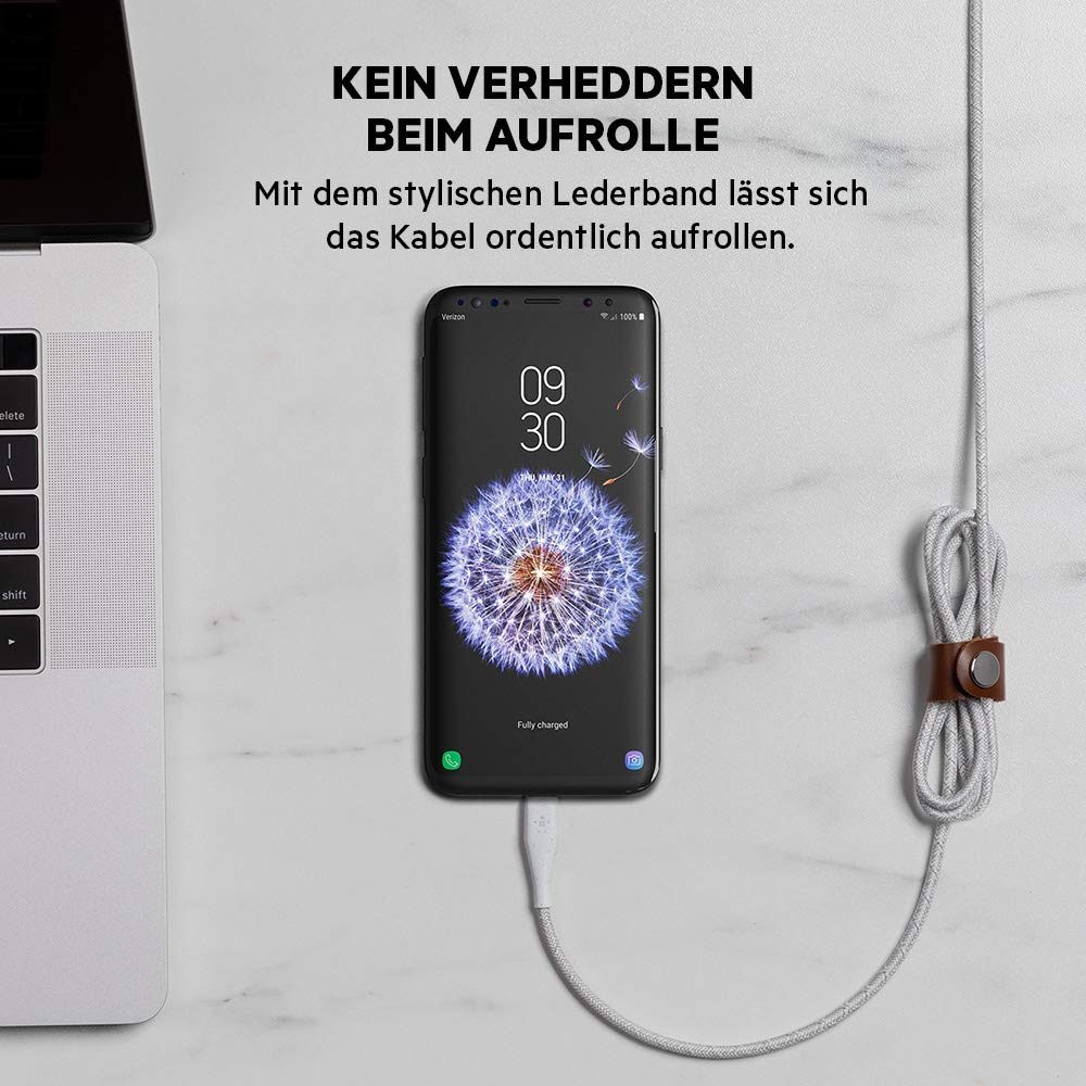 belkin-duratek-plus-usb-c-auf-usb-a-kabel-1-2-m-10x-verst-rkt-mit-lederband image 7