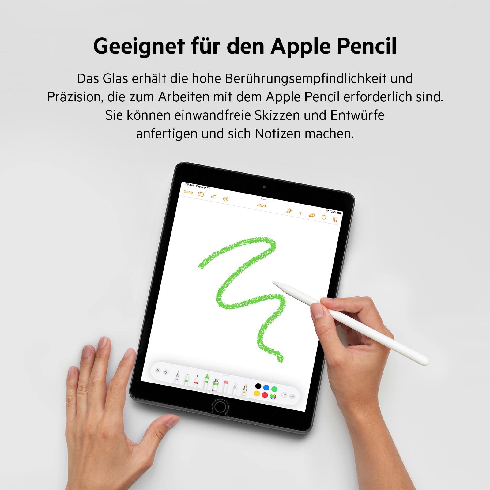 belkin-screenforce-temperedglass-displayschutz-f-r-ipad-9-ipad-8-ipad-7-ipad-air image 3