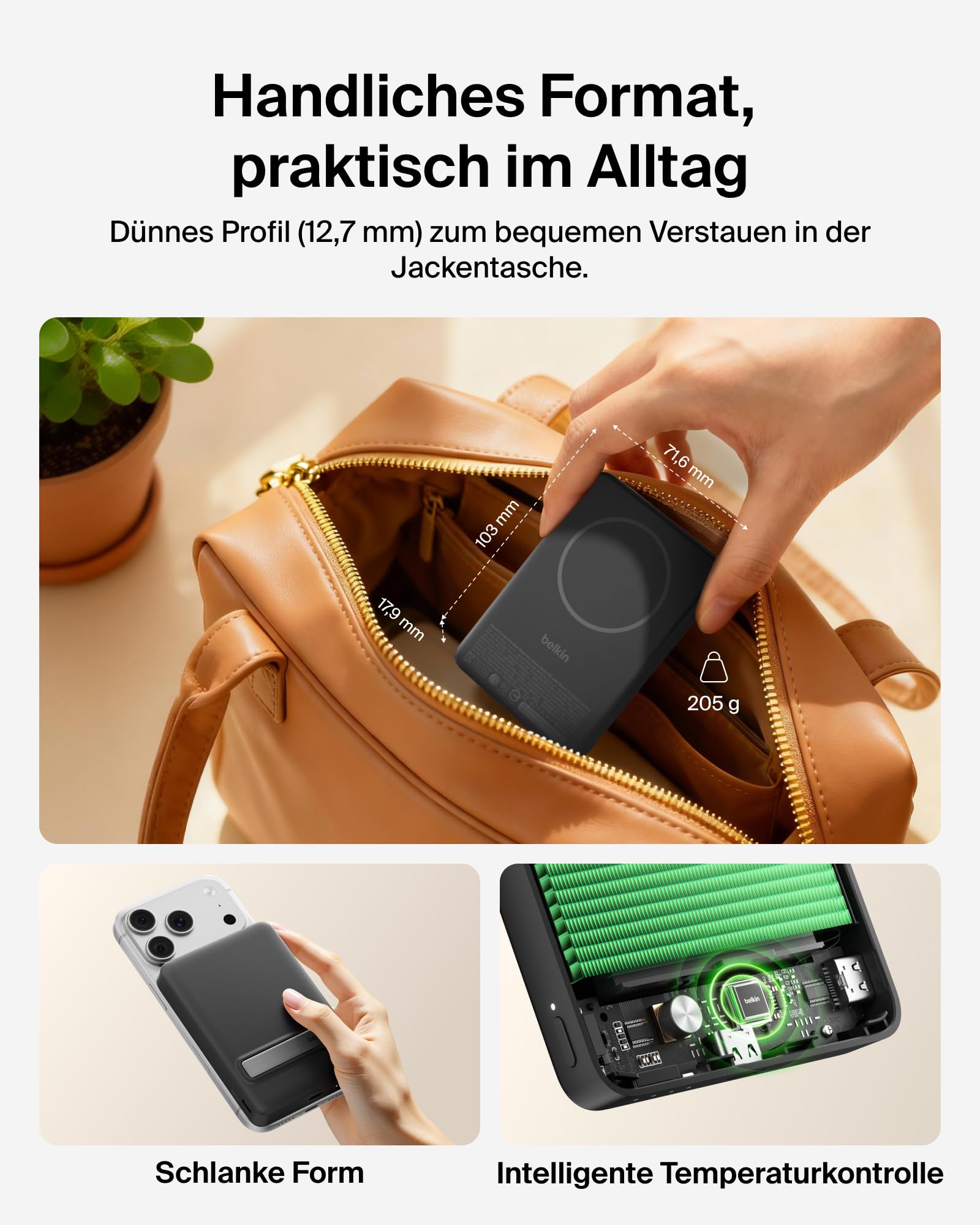 belkin-boostcharge-10000-mah-magnetische-powerbank-mit-st-nder-schwarz-qi2-zerti image 3