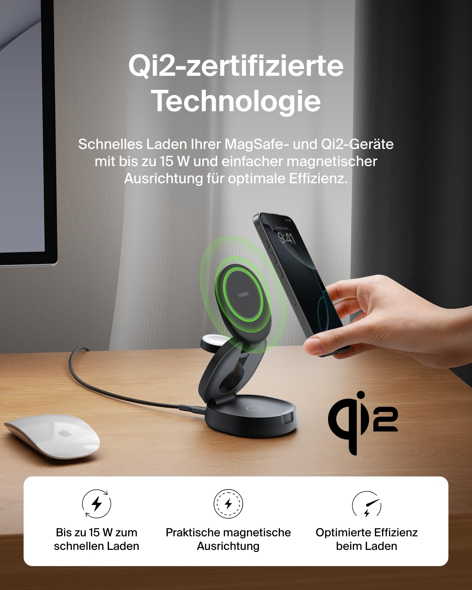belkin-boostcharge-3-in-1-faltbare-qi2-ladestation-15w-verstellbar-magsafe-kompa image 4