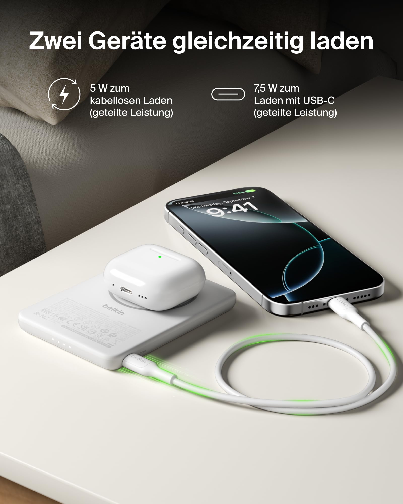 belkin-boostcharge-5000-mah-magnetische-power-bank-kabellos-mit-7-5-w-und-usb-c- image 4