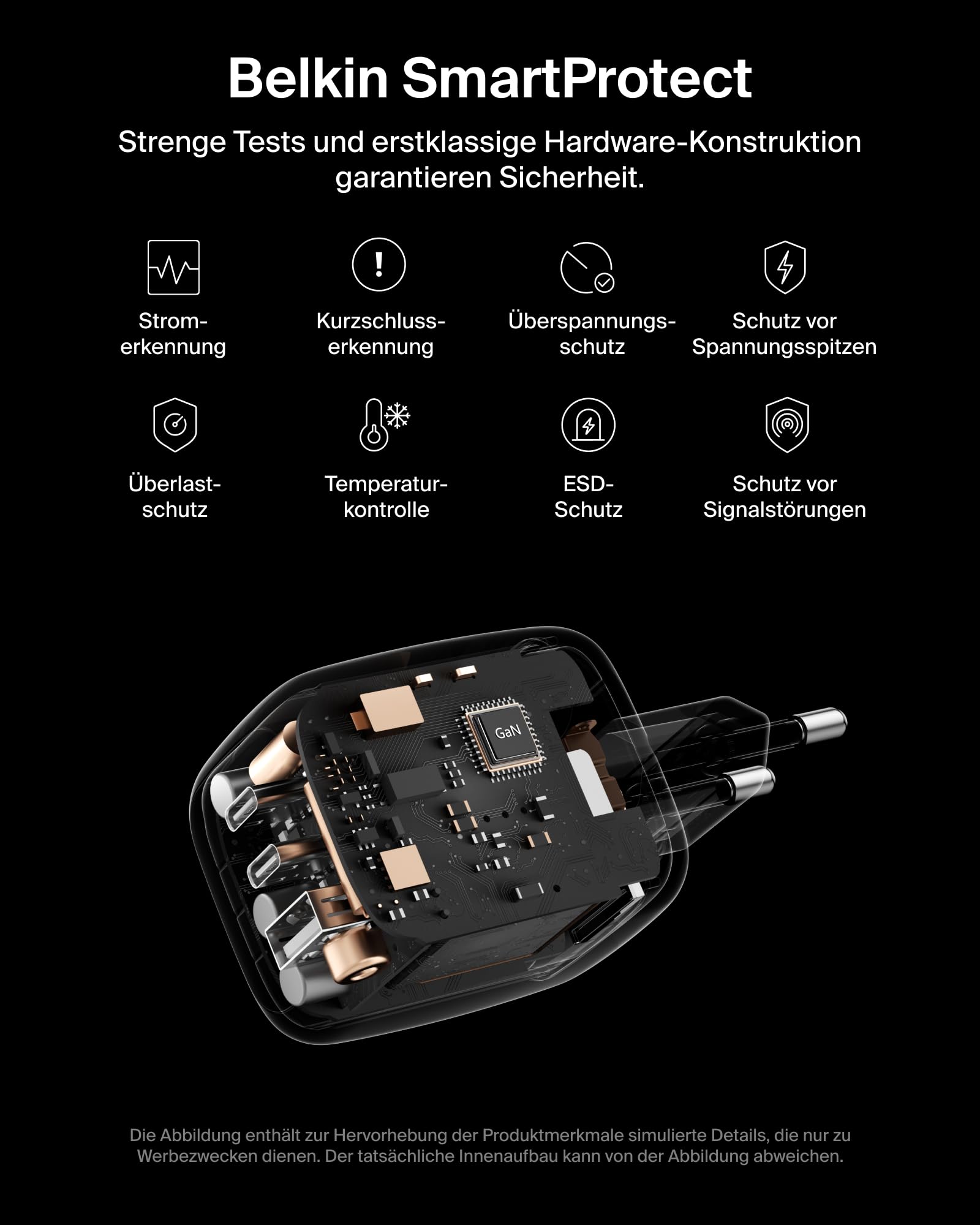 belkin-boostcharge-pro-70w-3-port-gan-ladeger-t-usb-c-mit-reisestecker-set-2x-us image 5