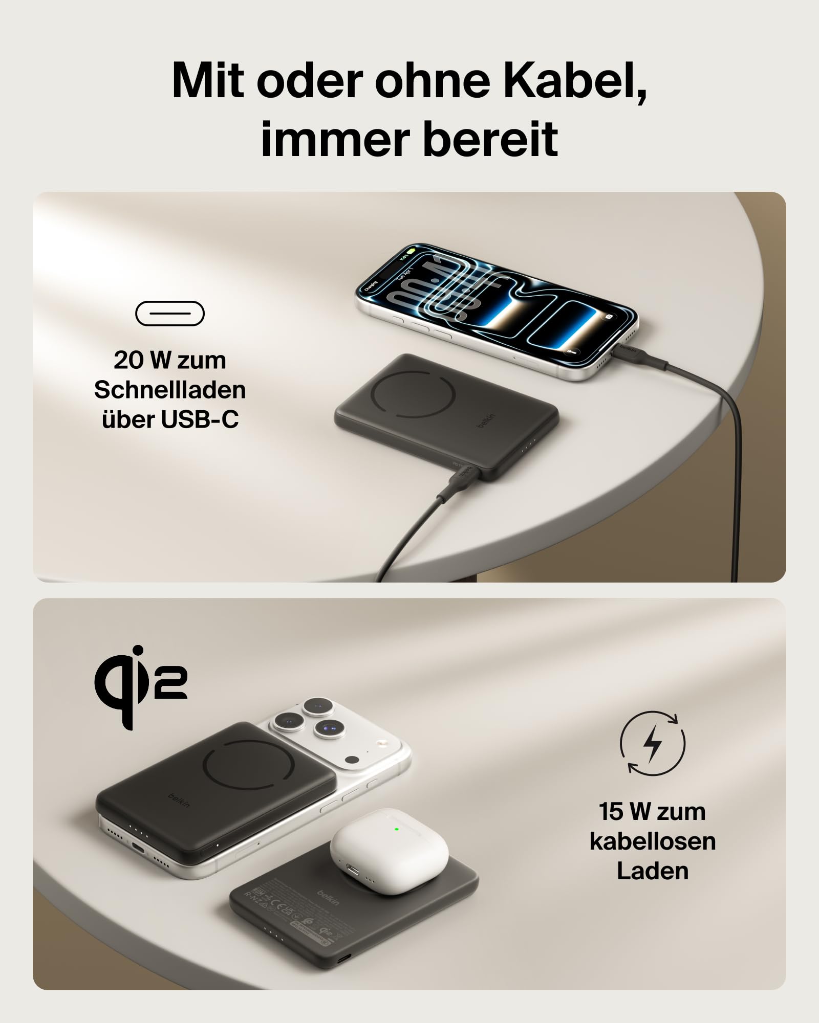 belkin-boostcharge-5000mah-magnetische-power-bank-mit-magnetring-schwarz-qi2-zer image 4