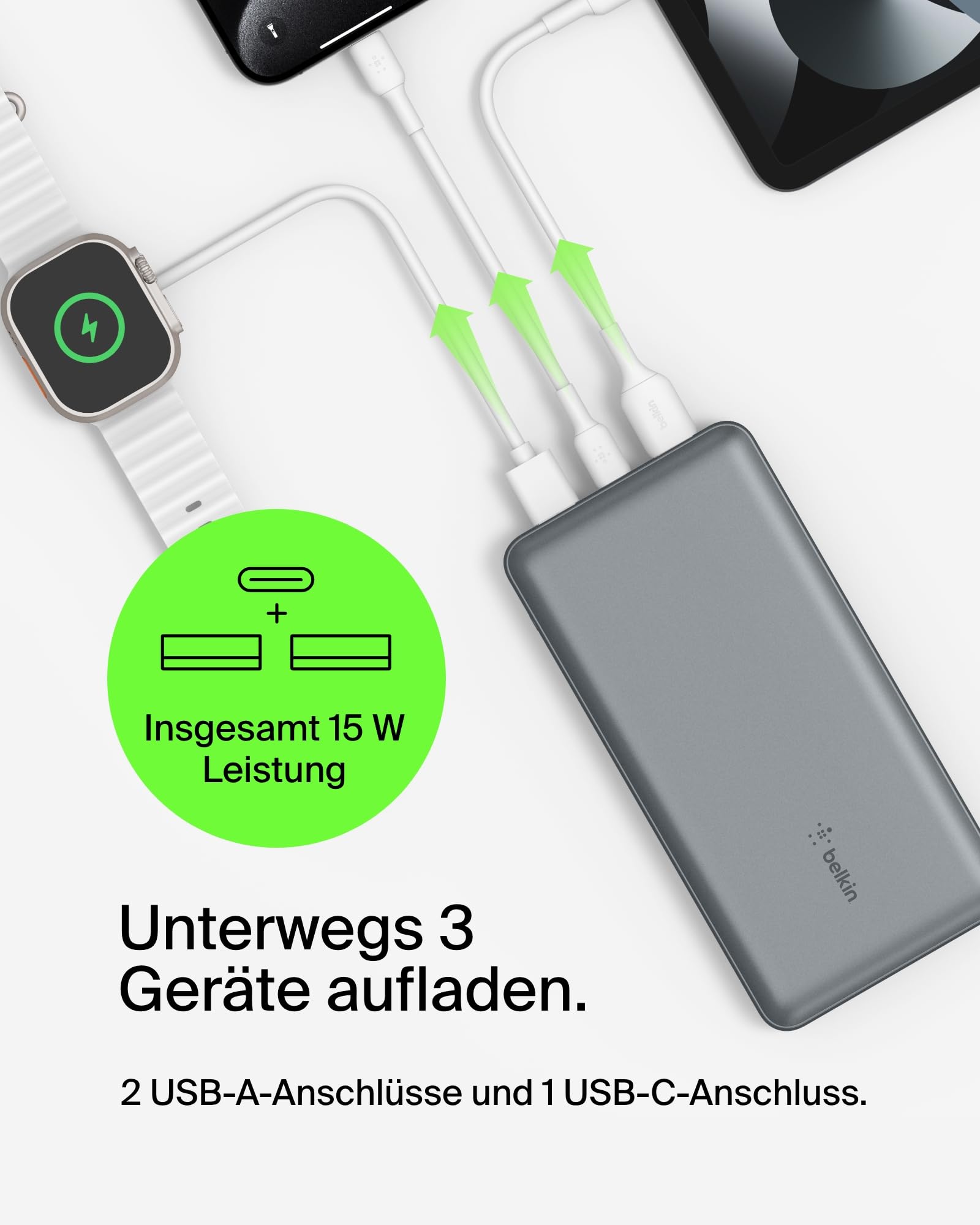 belkin-boostcharge-20000-mah-power-bank-mit-usb-c-und-2x-usb-a-15w-led-anzeige-g image 2