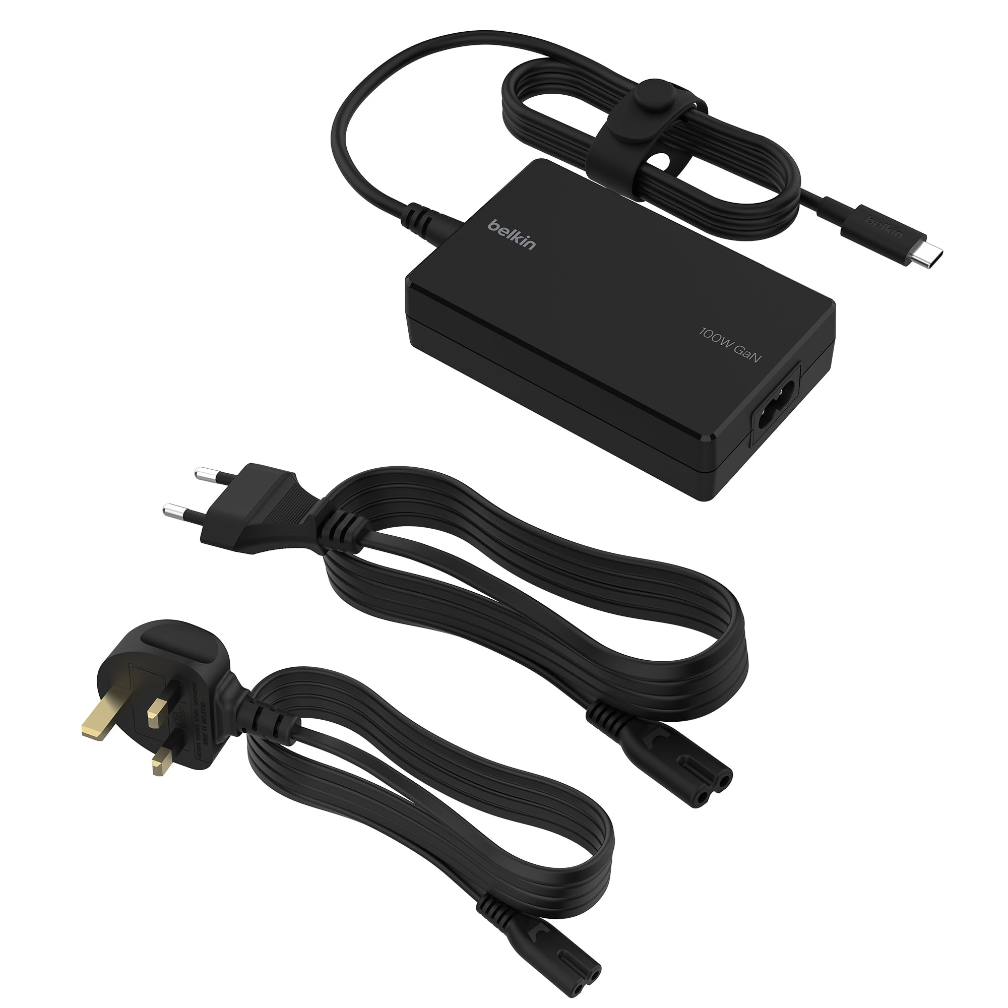 belkin-connect-100-w-usb-c-gan-netzteil-schnelllade-adapter-mit-100-w-power-deli image 8