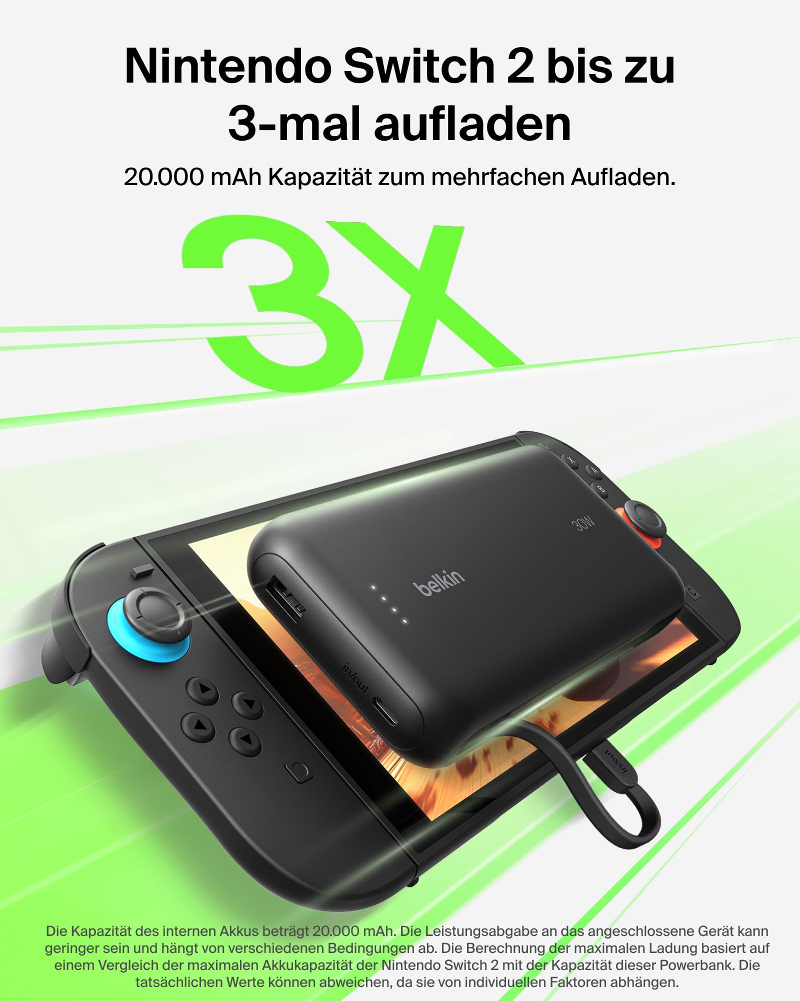 belkin-gaming-powerbank-20000mah-30w-mit-integriertem-usb-c-kabel-schnellladeger image 2