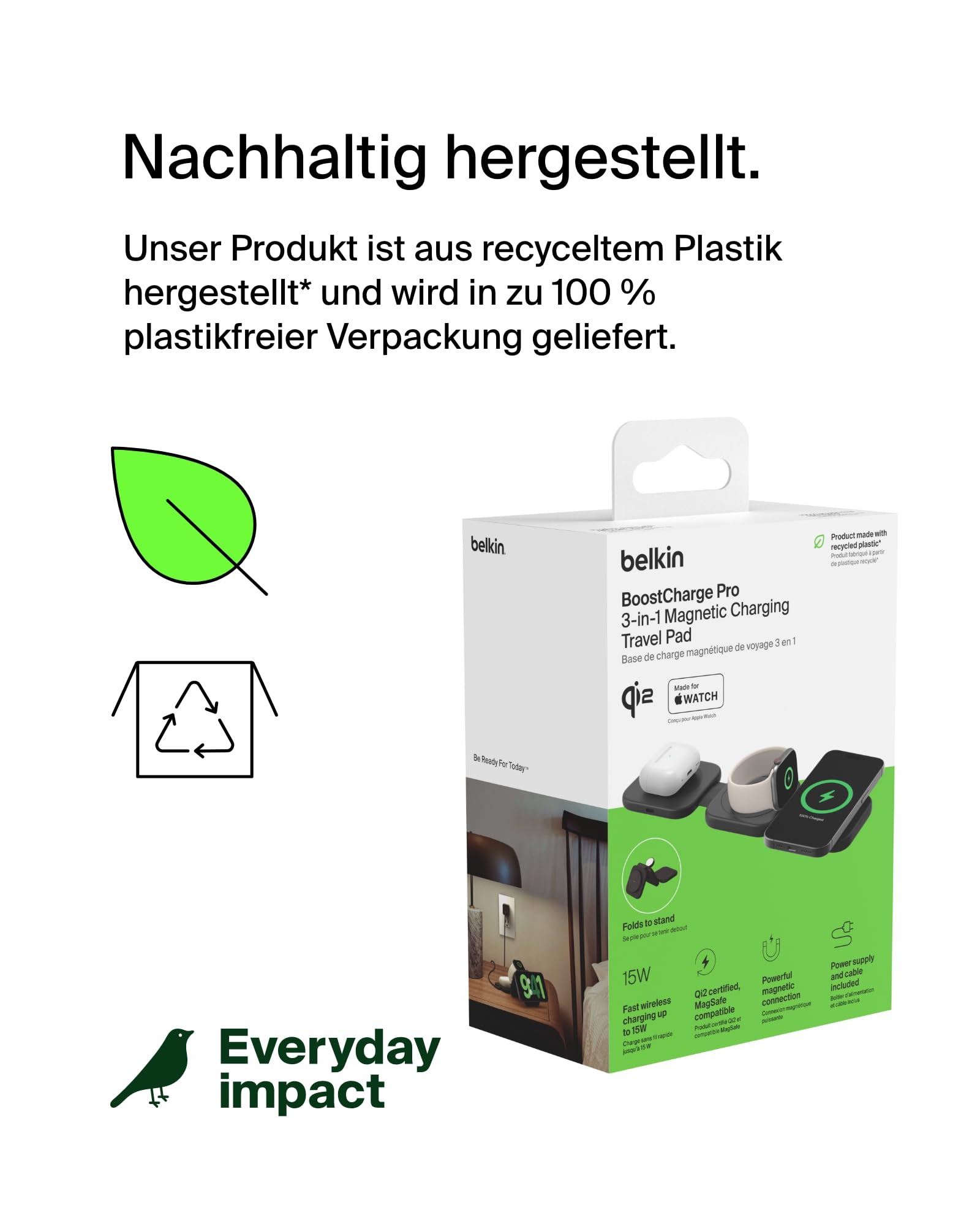 belkin-boostcharge-pro-qi2-3-in-1-induktive-ladestation-15w-faltbar-magsafe-komp image 7