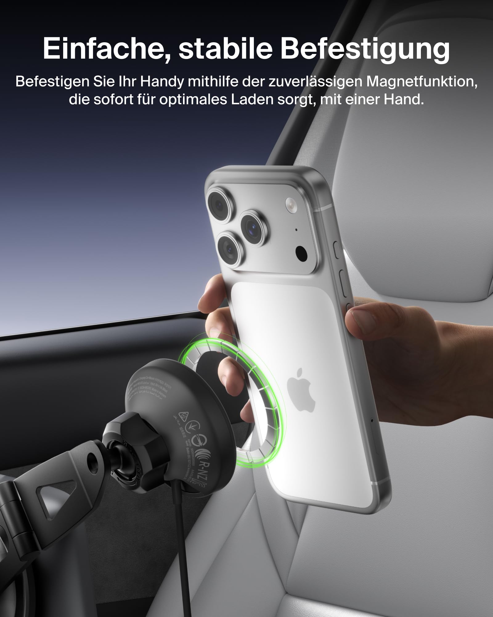belkin-boostcharge-qi2-kfz-ladeger-t-magnetische-auto-handyhalterung-mit-ladefun image 3