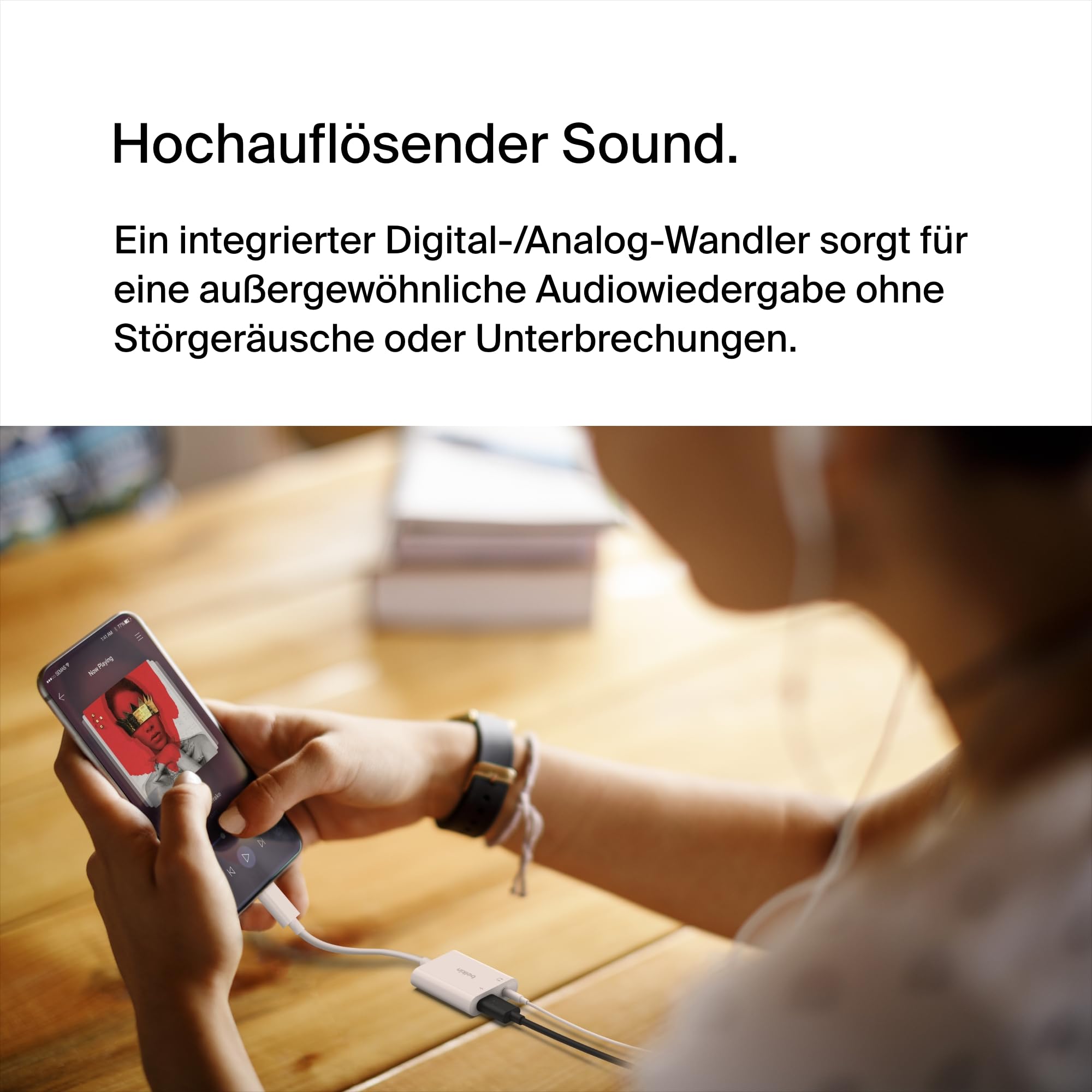belkin-rockstar-3-5-mm-audio-und-usb-c-ladeadapter-60-w-power-delivery-passthrou image 4