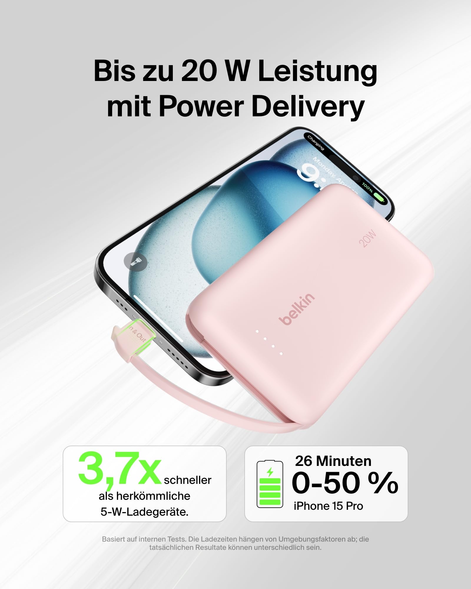 belkin-boostcharge-10-000-mah-power-bank-mit-integriertem-usb-c-kabel-20-w-schne image 2