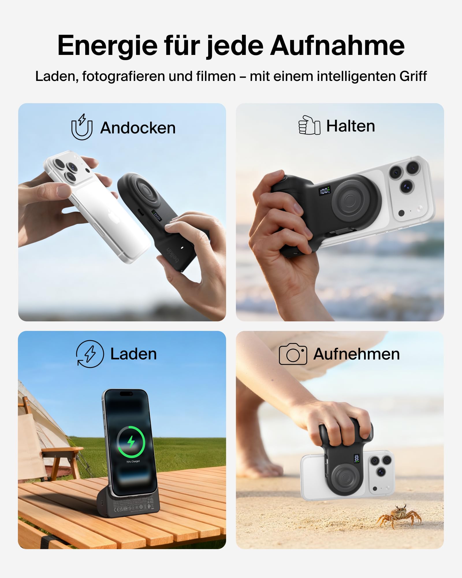 belkin-stage-powergrip-9300-mah-magnetische-powerbank-mit-kameragriff-bluetooth- image 2