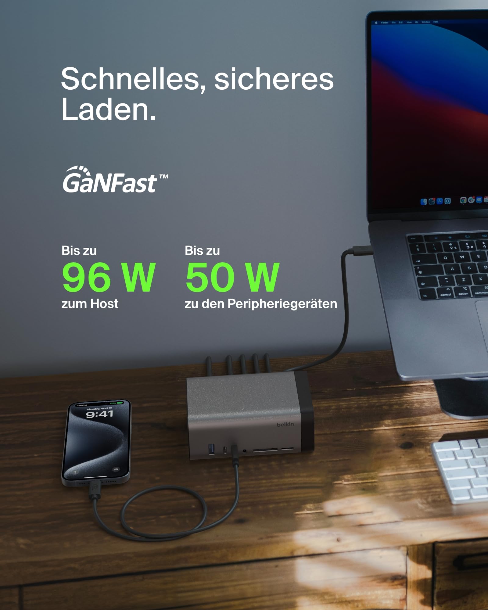belkin-connect-usb-c-11-in-1-pro-gan-docking-station-150-w-usb-hub-mit-3-monitor image 3