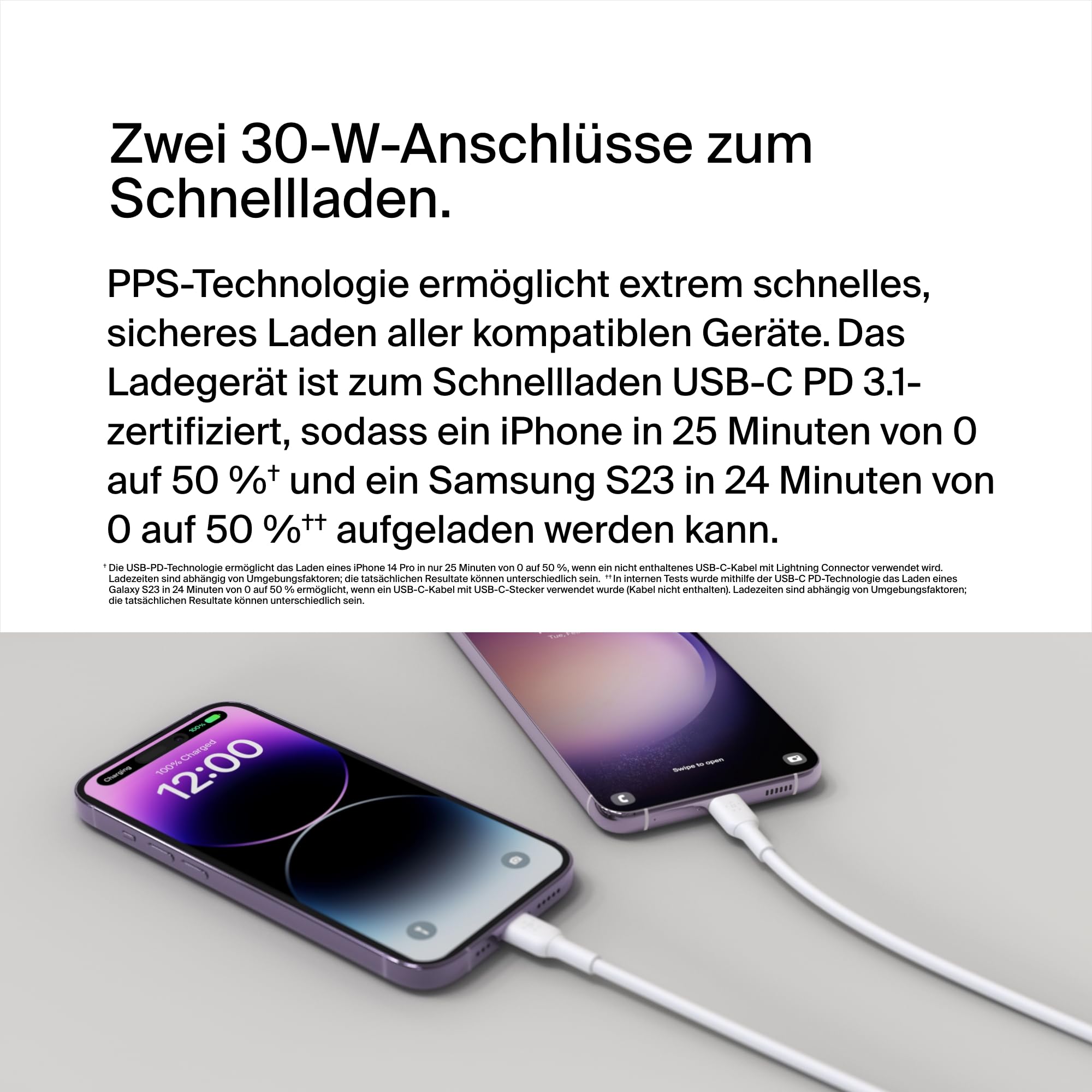 belkin-boostcharge-60w-usb-c-ladeger-t-2x-30w-ports-mit-pps-pd-3-1-kompakt-f-r-r image 2