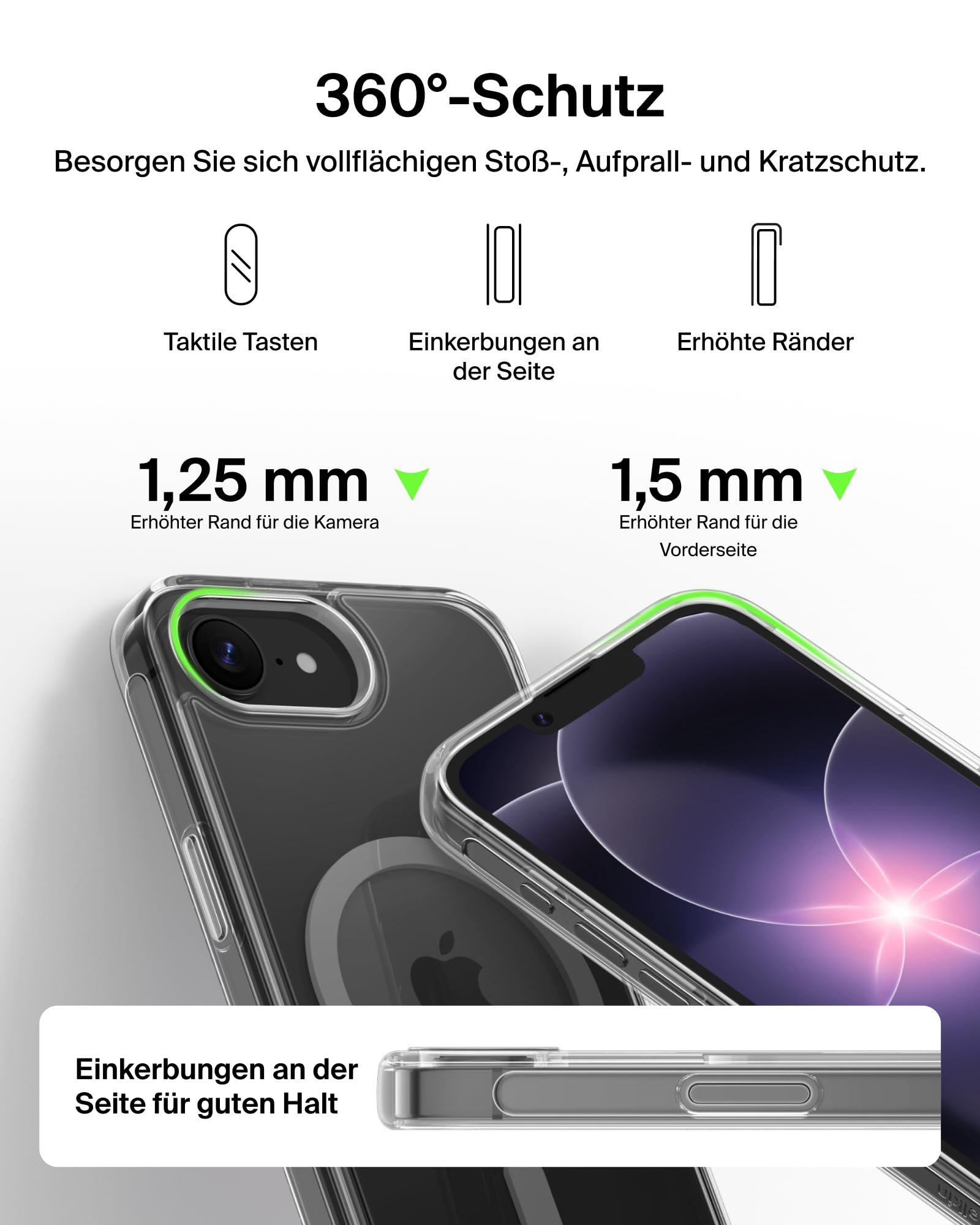 belkin-sheerforce-clear-lite-magnetische-handyh-lle-f-r-iphone-17e-und-iphone-16 image 7