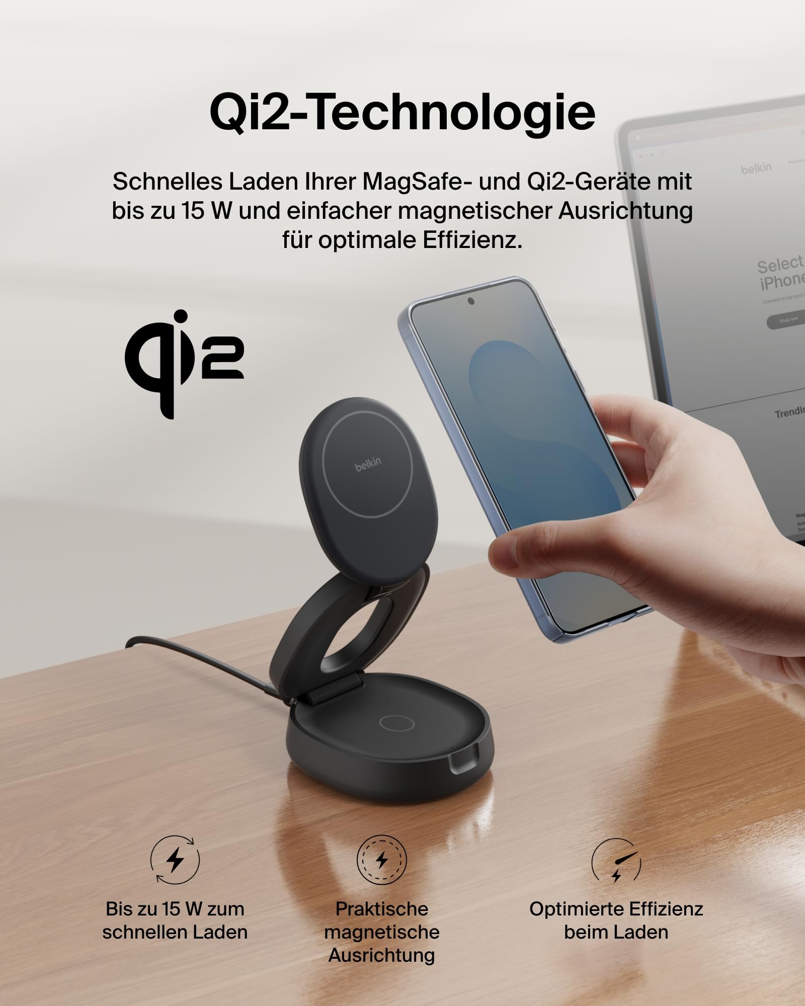 belkin-boostcharge-2-in-1-induktive-ladestation-mit-qi2-15-w-magsafe-kompatibles image 5
