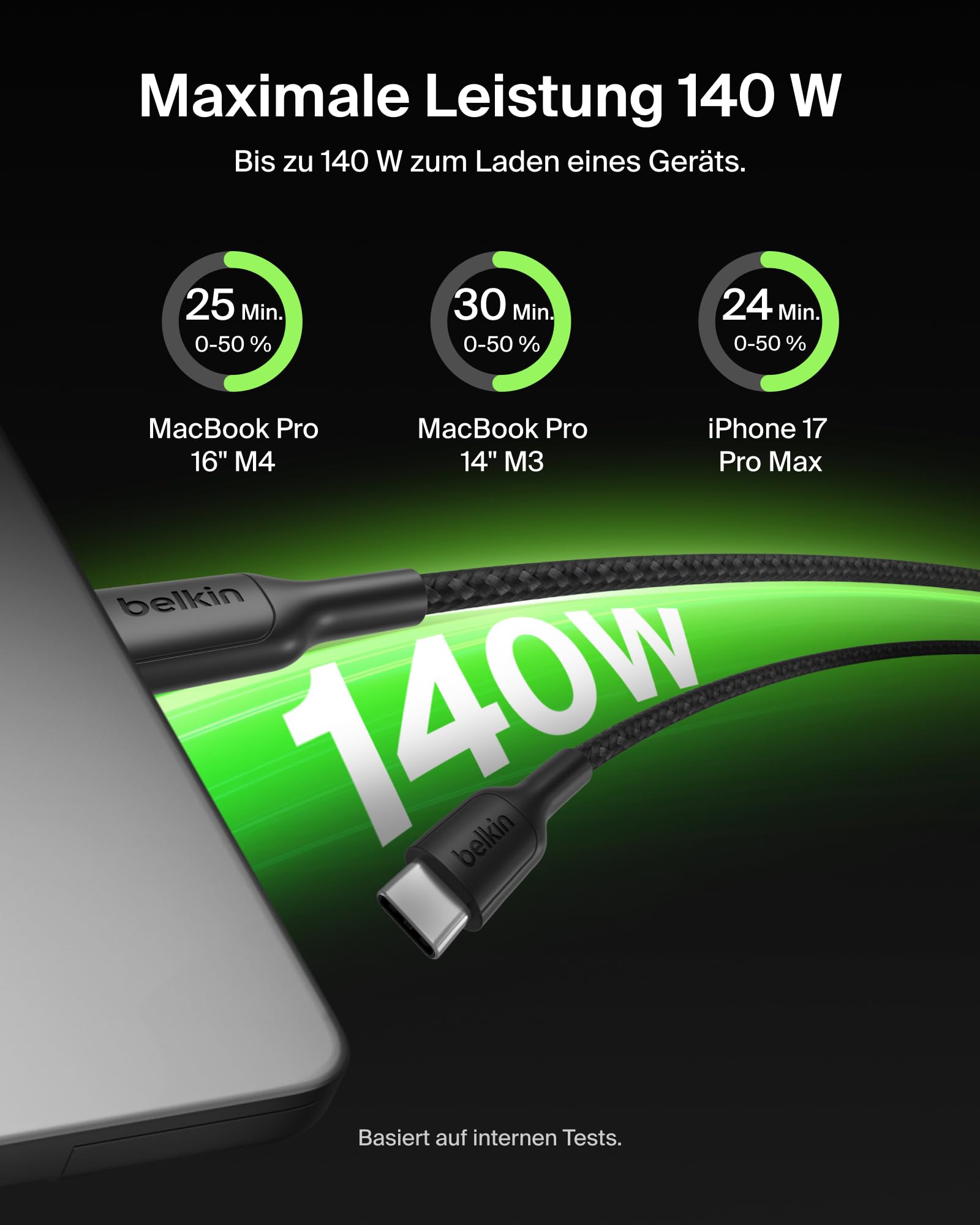 belkin-boostcharge-pro-2-in-1-usb-c-auf-usb-c-ladekabel-140-w-geflochten-mit-2-s image 3