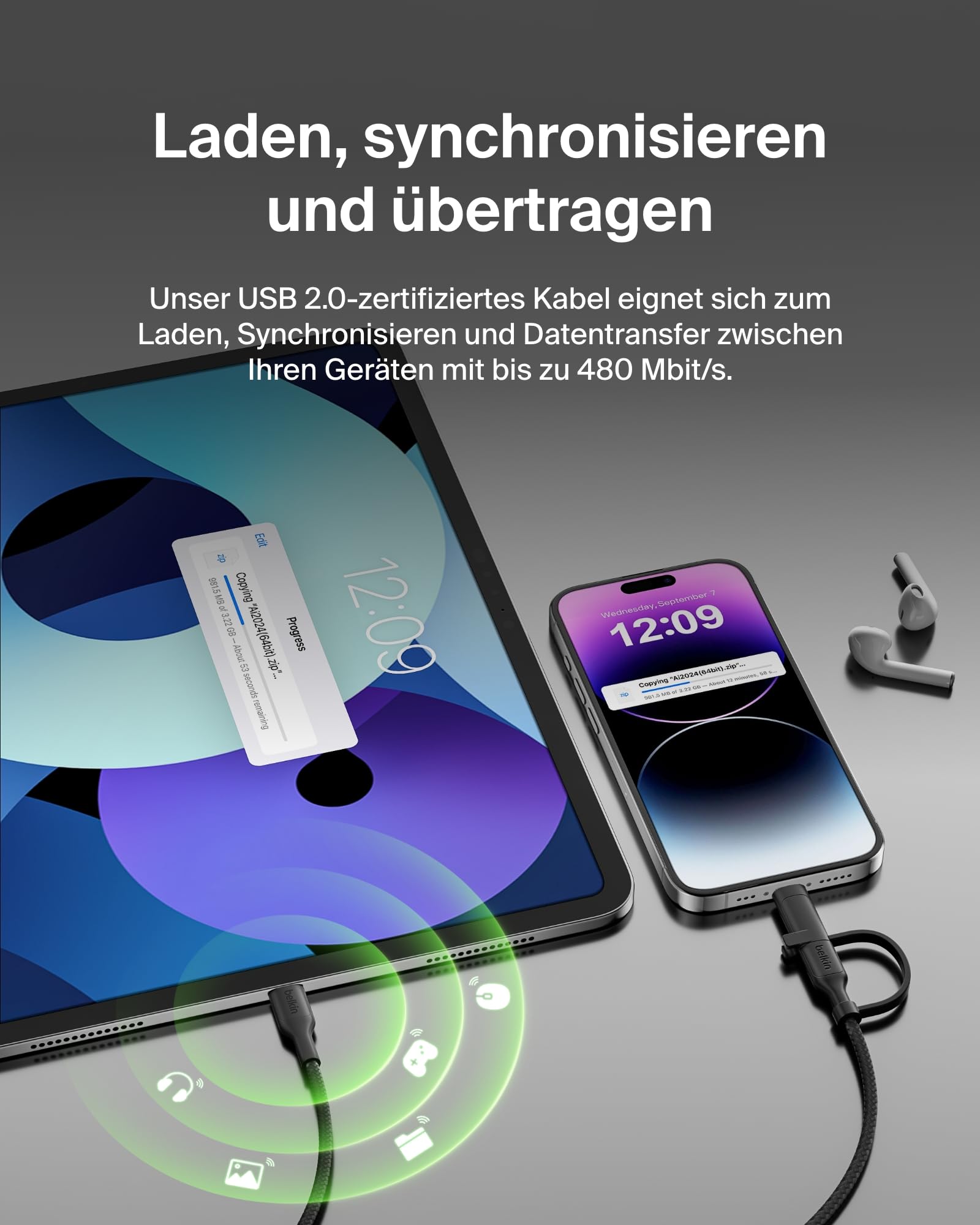 belkin-boostcharge-pro-2-in-1-usb-kabel-cac003hq1-5mbk-usb-c-auf-lightning-usb-c image 7
