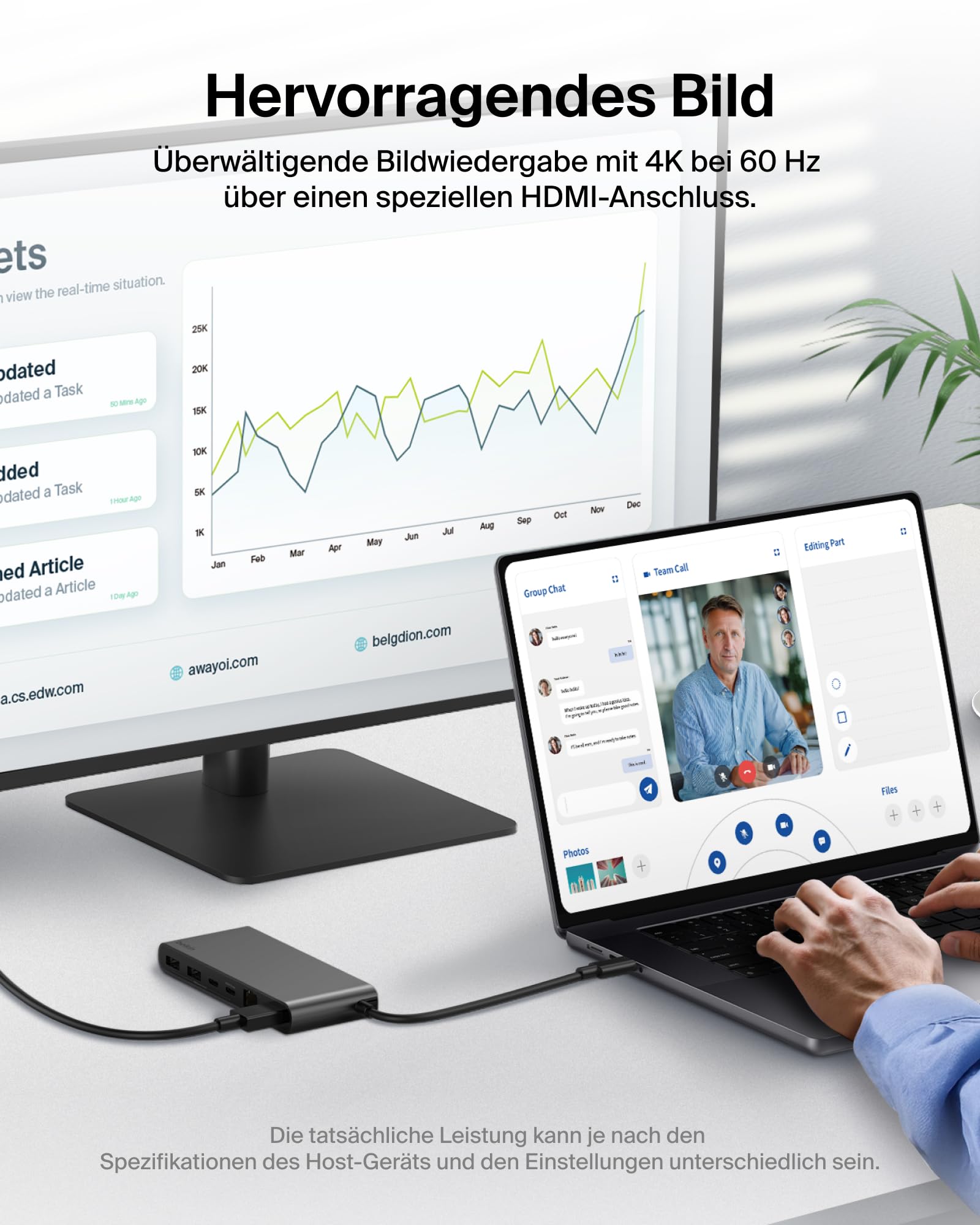 belkin-connect-8-in-1-usb-c-hub-mit-4k-60-hz-hdmi-100-w-pd-ladedurchgang-10-gbit image 5