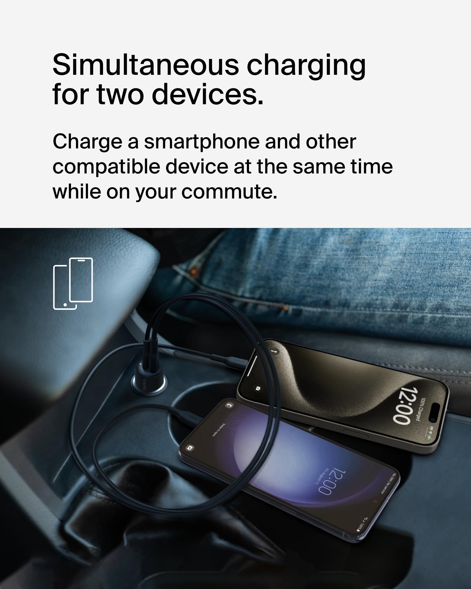 belkin-boostcharge-2-port-kfz-ladeger-t-42w-30w-usb-c-mit-pps-12w-usb-a-schnelll image 2
