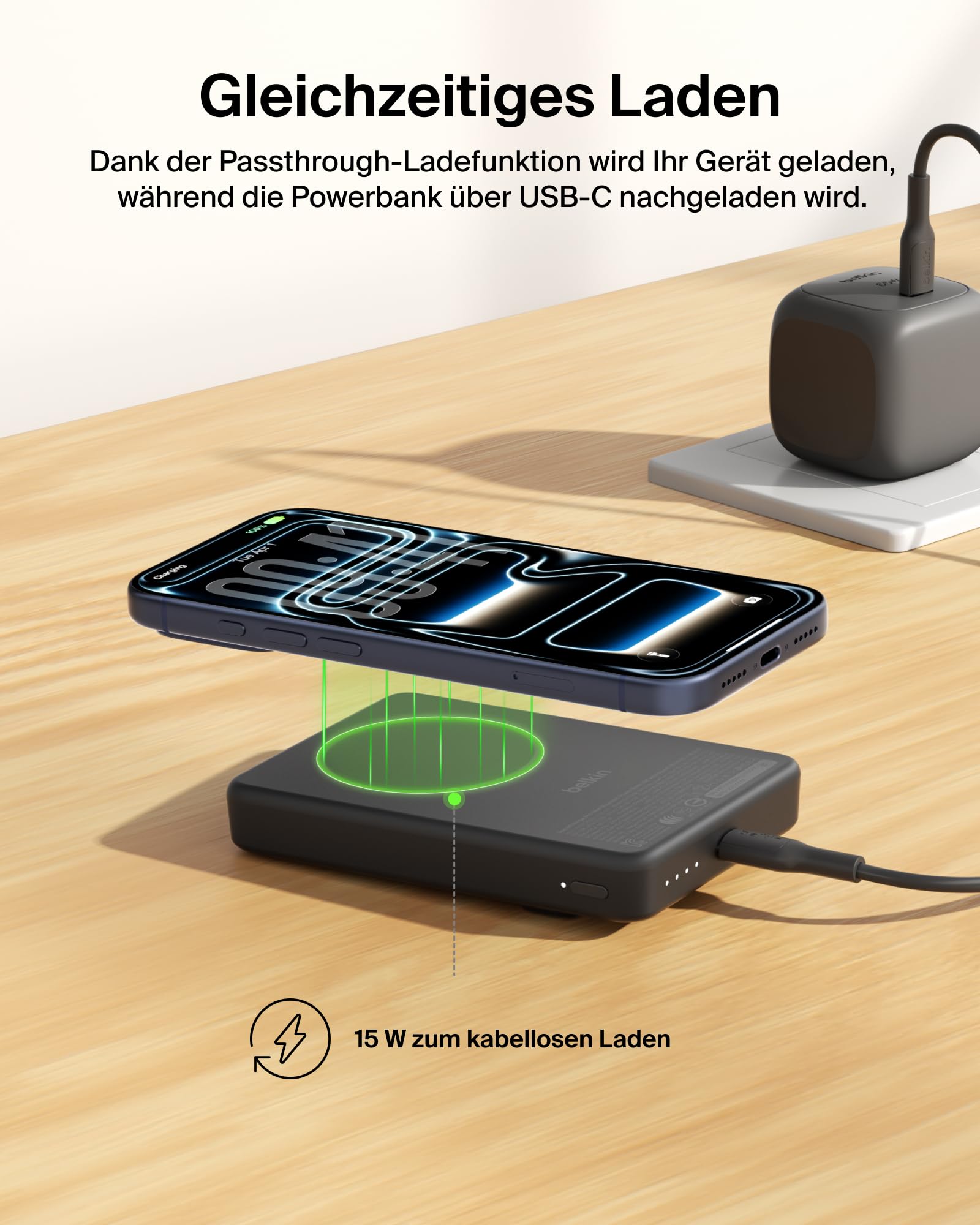 belkin-boostcharge-10000-mah-magnetische-powerbank-mit-st-nder-schwarz-qi2-zerti image 7