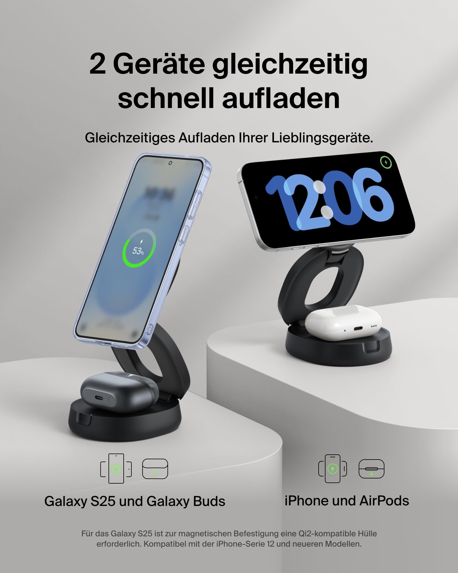 belkin-boostcharge-2-in-1-induktive-ladestation-mit-qi2-15-w-magsafe-kompatibles image 2