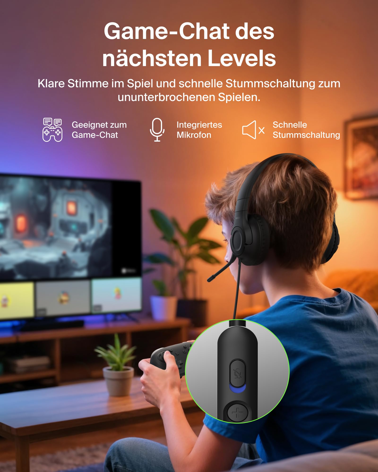 belkin-gaming-inspire-kinderkopfh-rer-kabelgebunden-mit-boom-mikrofon-usb-c-dong image 5