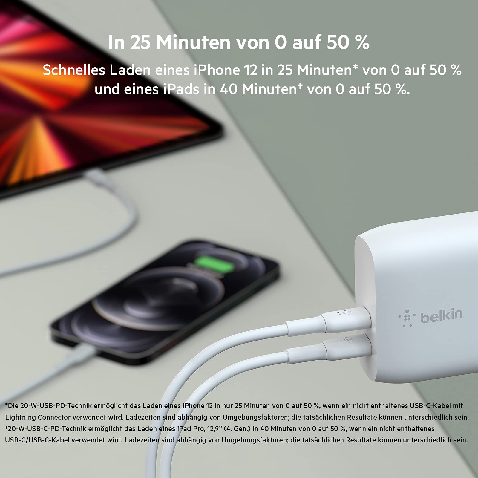 belkin-boostcharge-40-w-usb-c-pd-dual-port-ladeger-t-wcb006-2x-usb-c-mit-20-w-pr image 3