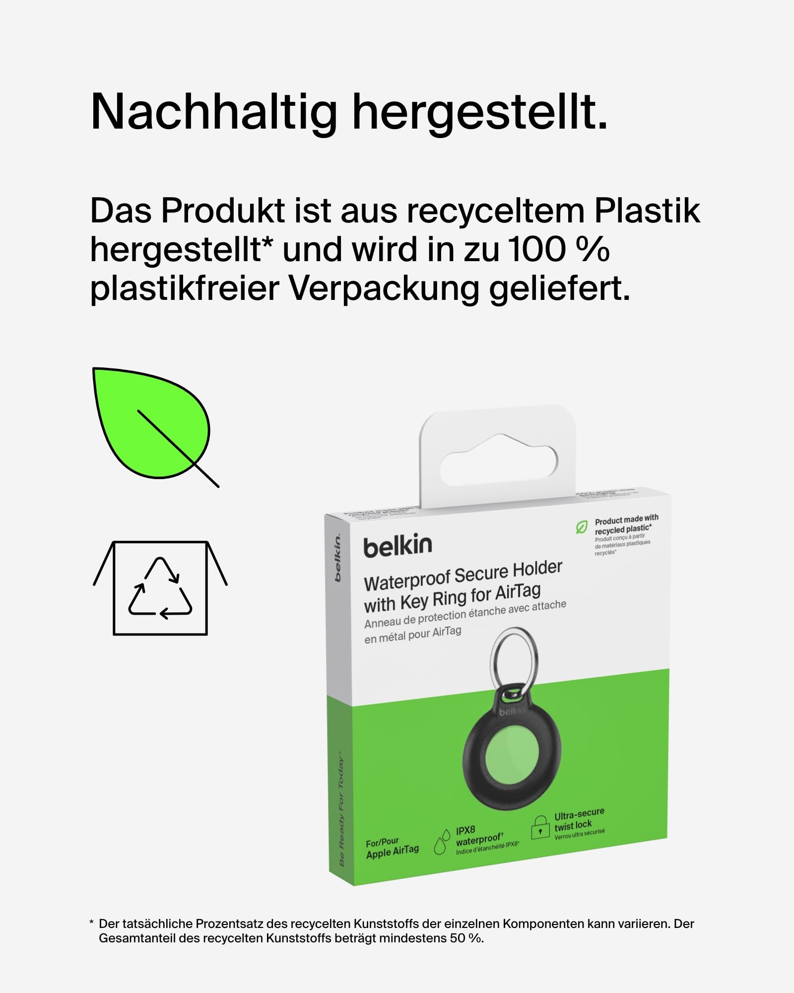 belkin-wasserfester-airtag-secure-holder-mit-schl-sselanh-nger-ipx8-1er-pack image 7