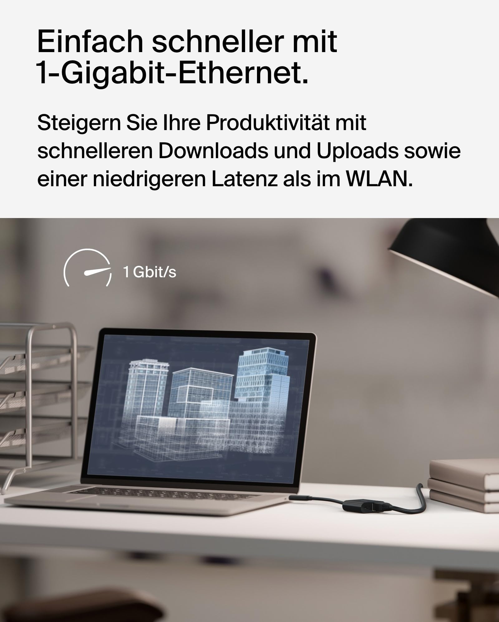 belkin-usb-c-ethernet-ladeadapter-100-w-gigabit-10-100-1000-mbit-s-usb-c-passthr image 3