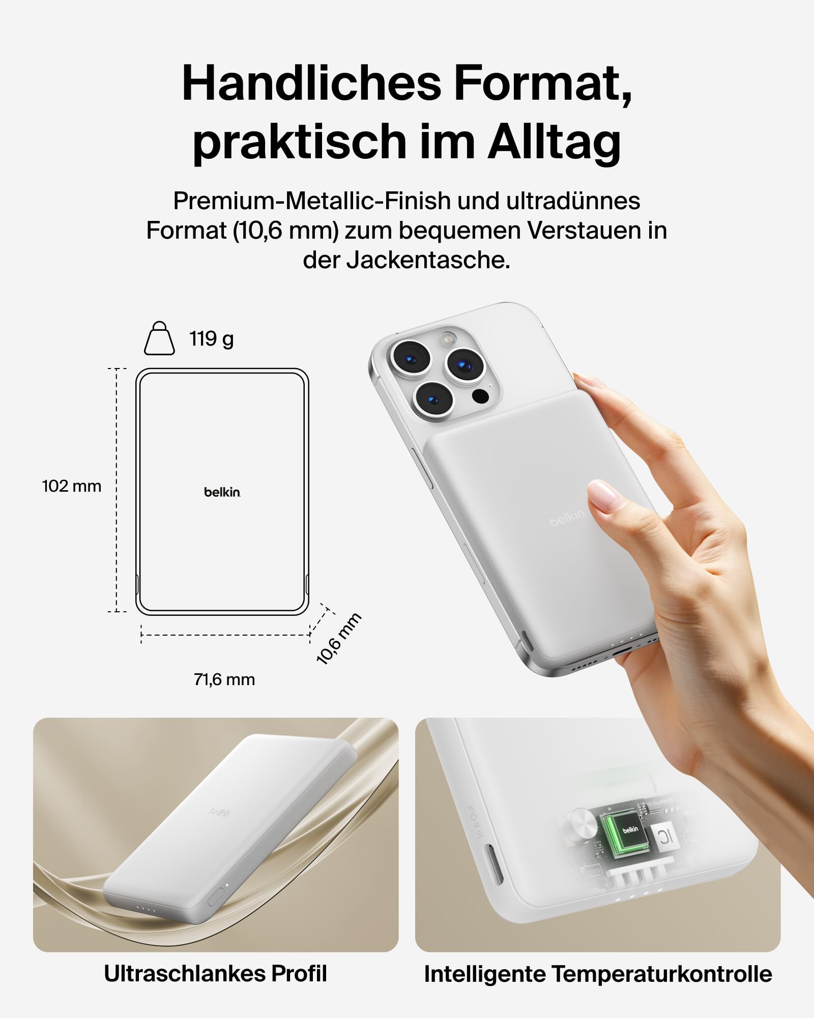 belkin-boostcharge-5000-mah-magnetische-power-bank-kabellos-mit-7-5-w-und-usb-c- image 3