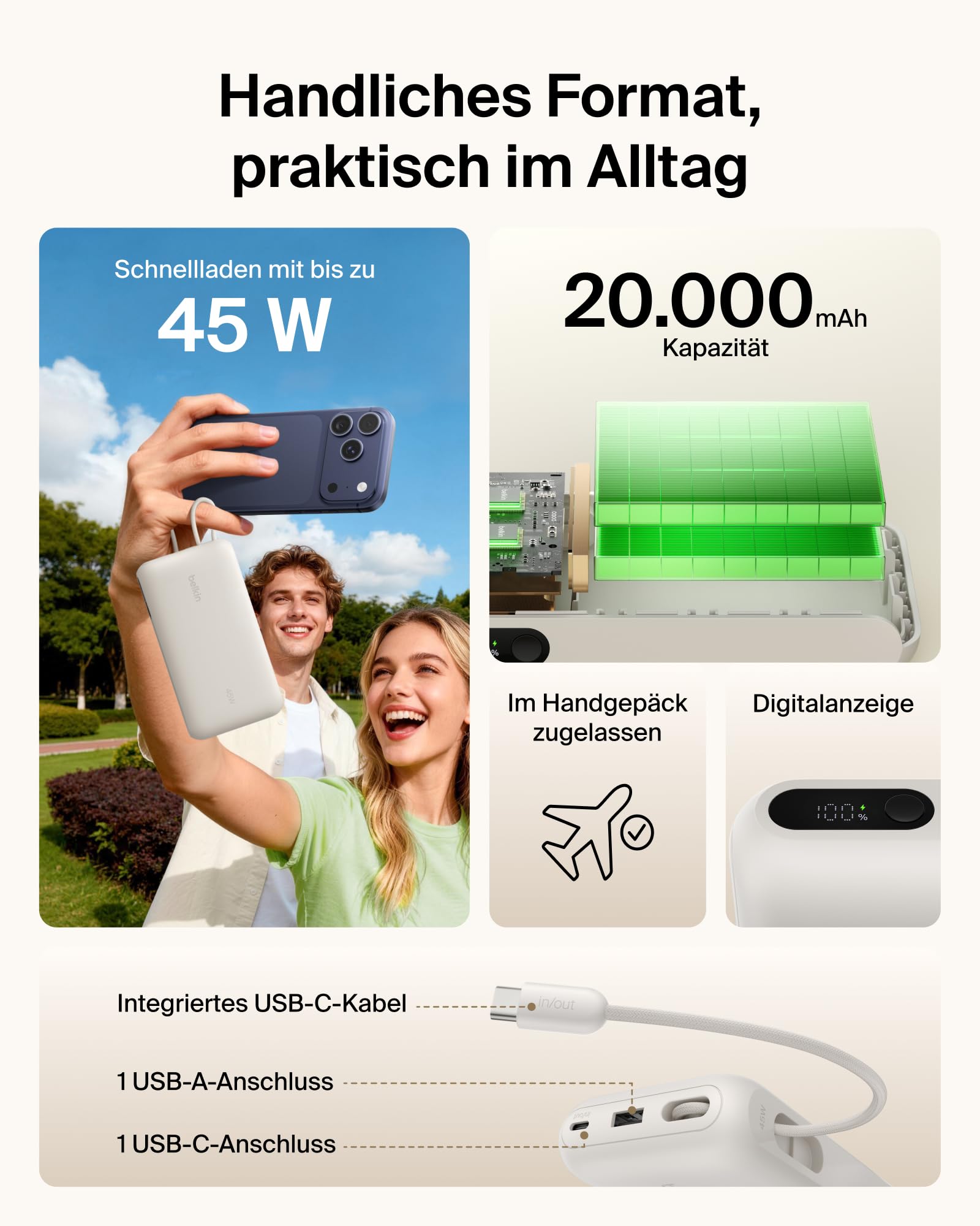 belkin-ultracharge-20000-mah-power-bank-mit-integriertem-geflochtenem-usb-c-kabe image 2