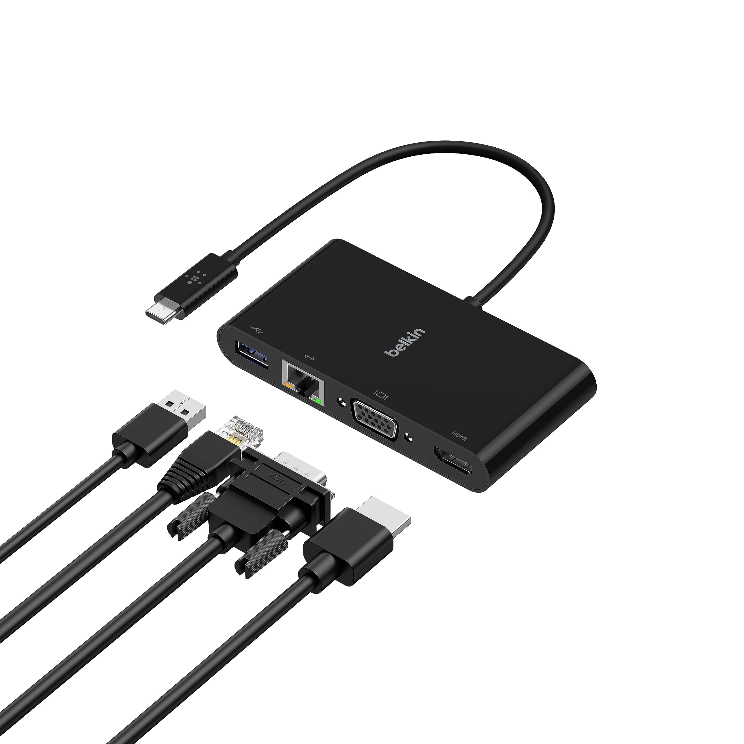 belkin-usb-c-4-in-1-video-adapter-hdmi-vga-dvi-displayport-mit-integriertem-usb- image 8