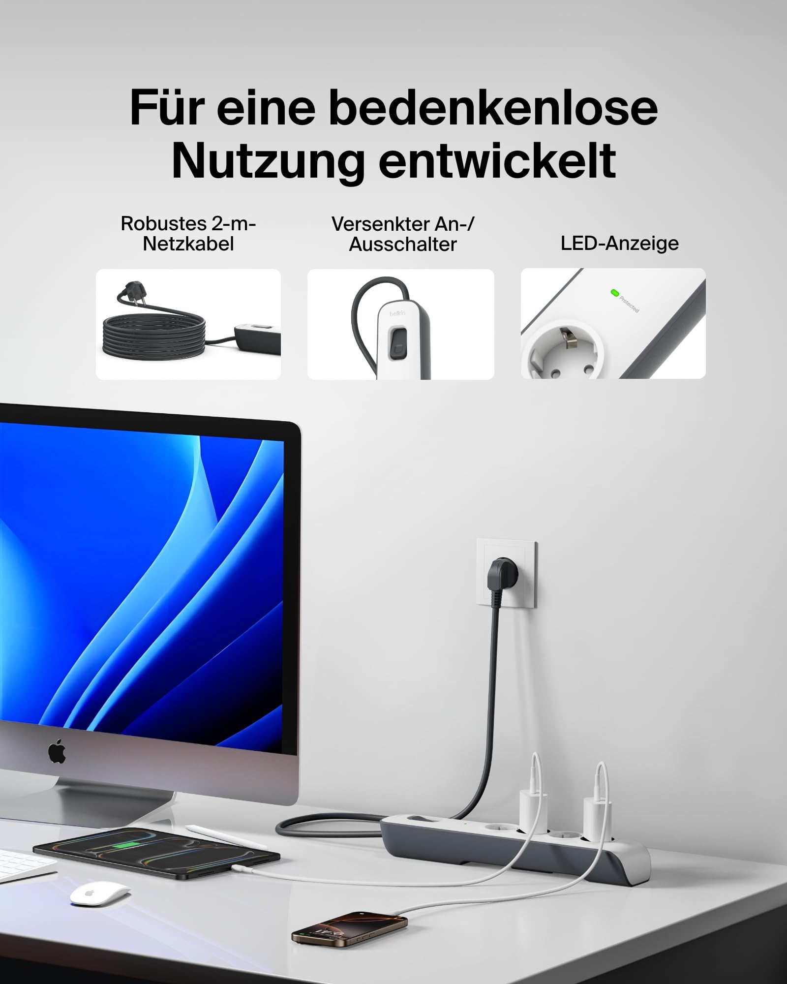 belkin-4-fach-steckdosenleiste-mit-berspannungsschutz-mehrfachsteckdose-525-joul image 5