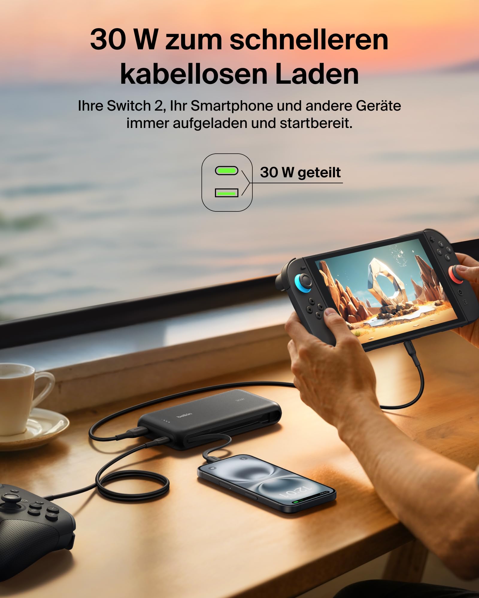 belkin-gaming-powerbank-20000mah-30w-mit-integriertem-usb-c-kabel-schnellladeger image 3