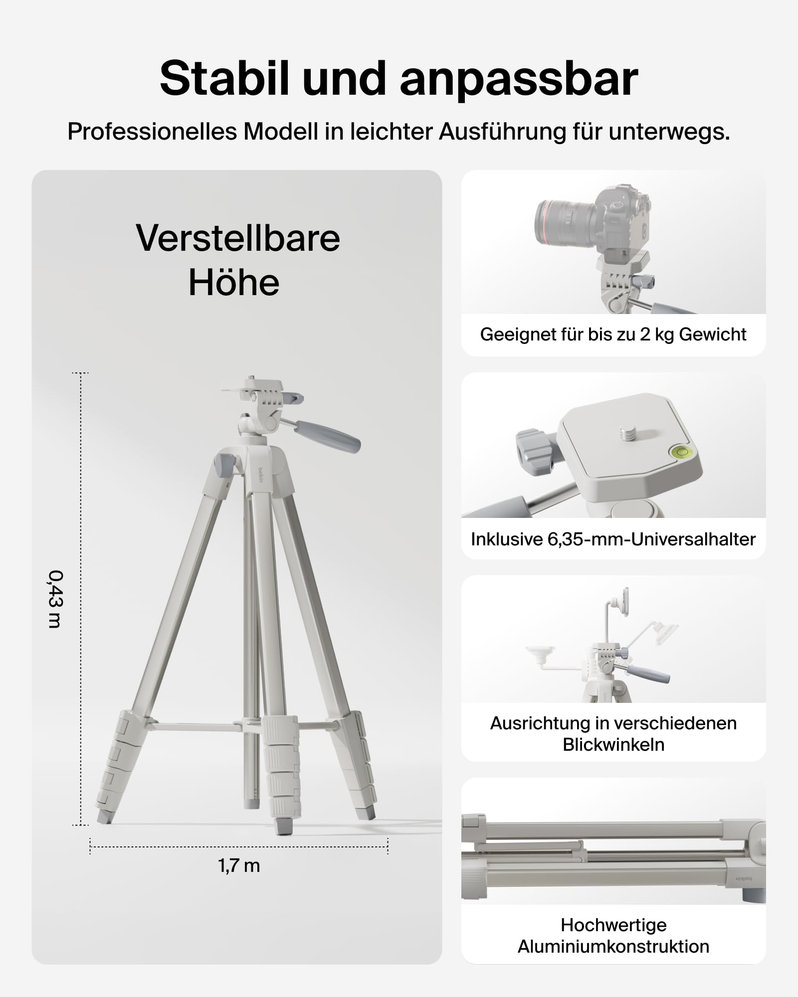 belkin-stage-creator-kit-vlogging-set-mit-magnetischer-handyhalterung-verstellba image 6