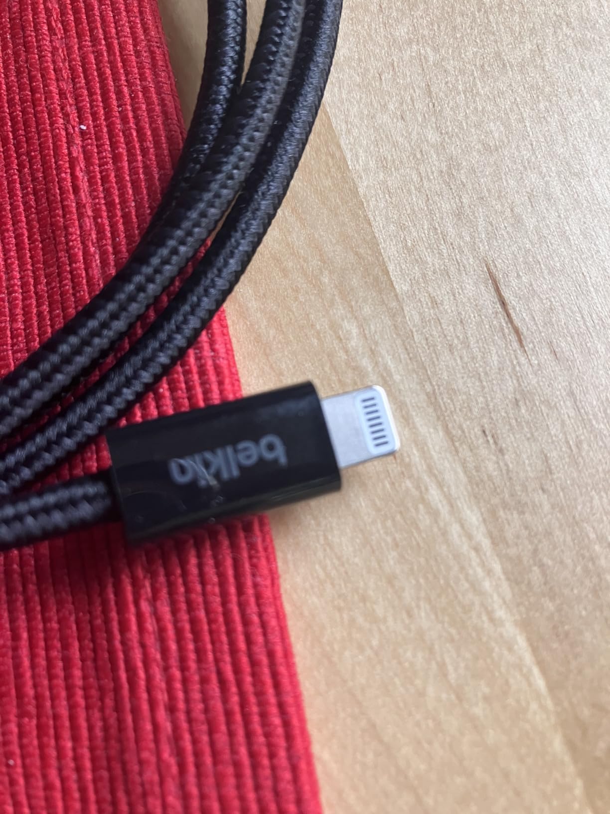 Perfekt als Ersatzkabel