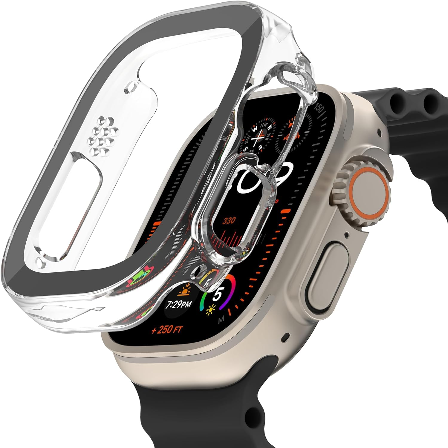 belkin-screenforce-temperedcurve-2-in-1-displayschutz-f-r-apple-watch-ultra-und- image 1